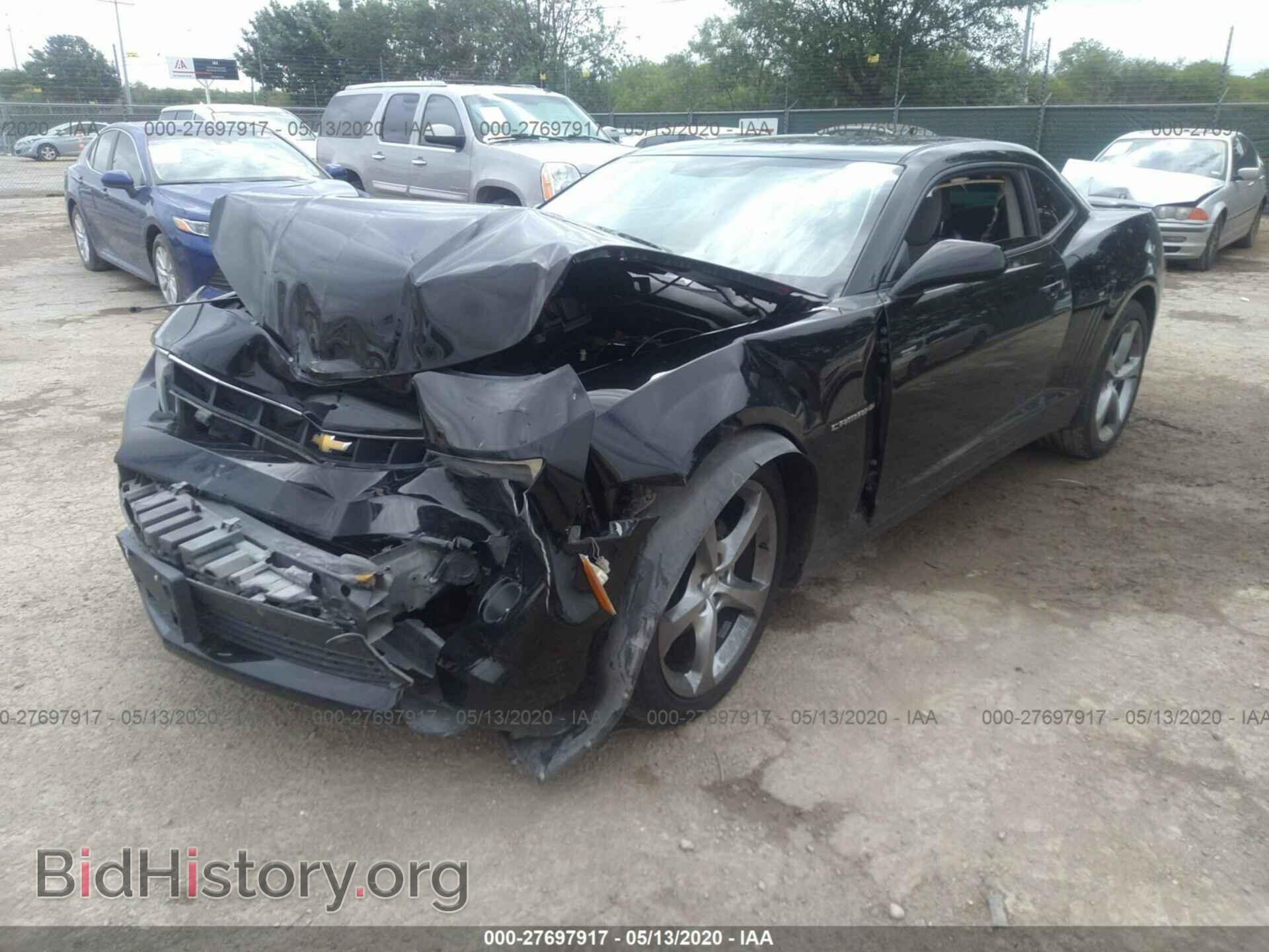2014 CHEVROLET CAMARO - VIN: 2G1FB1E34E9146808 - Фото 2