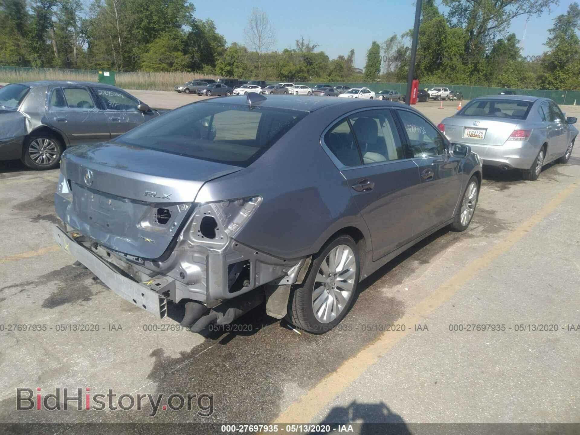 2014 ACURA RLX - VIN: JH4KC1F56EC005975 - Фото 4