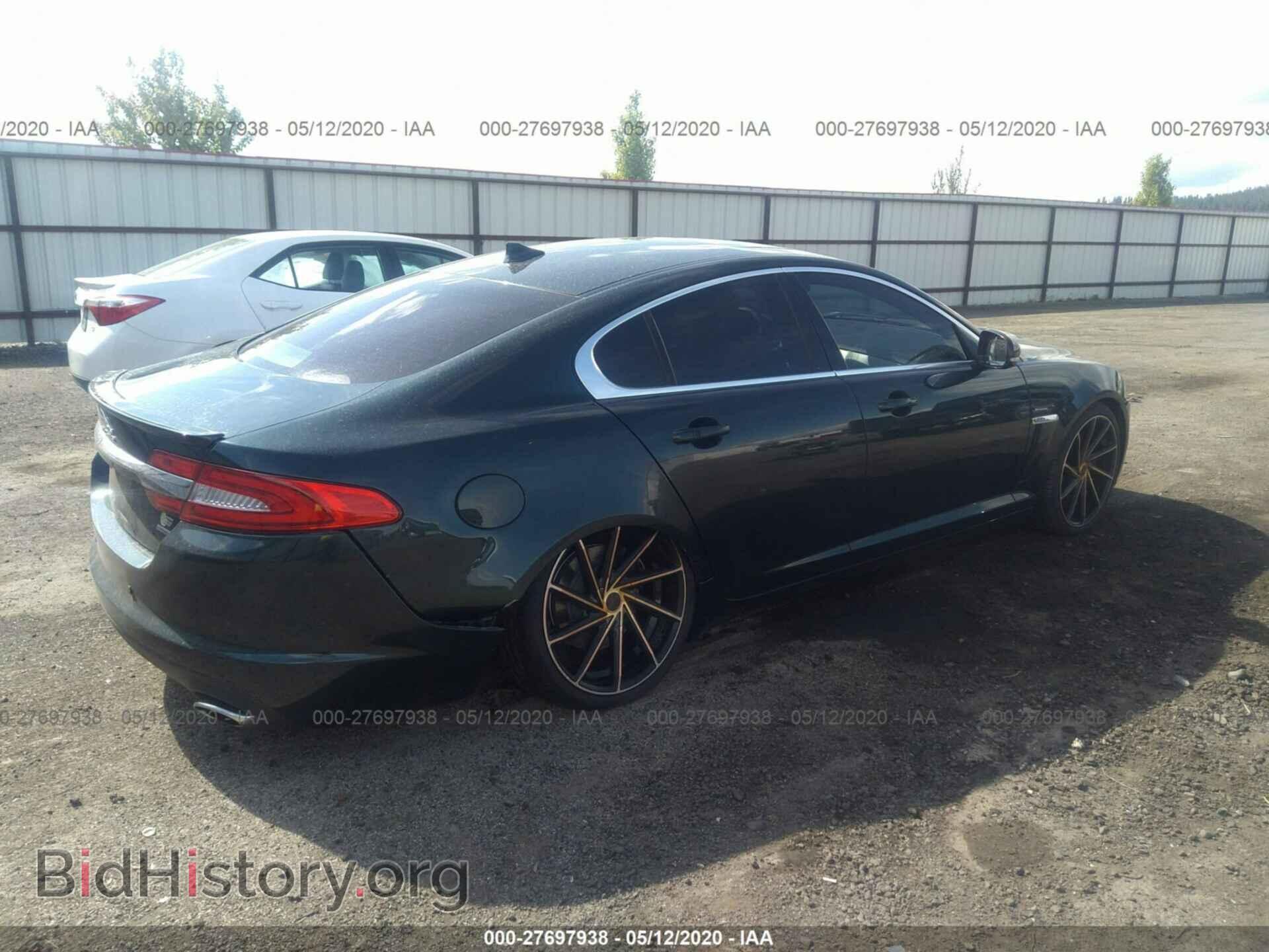 2014 JAGUAR XF - VIN: SAJWJ0EF4E8U18429 - Фото 4