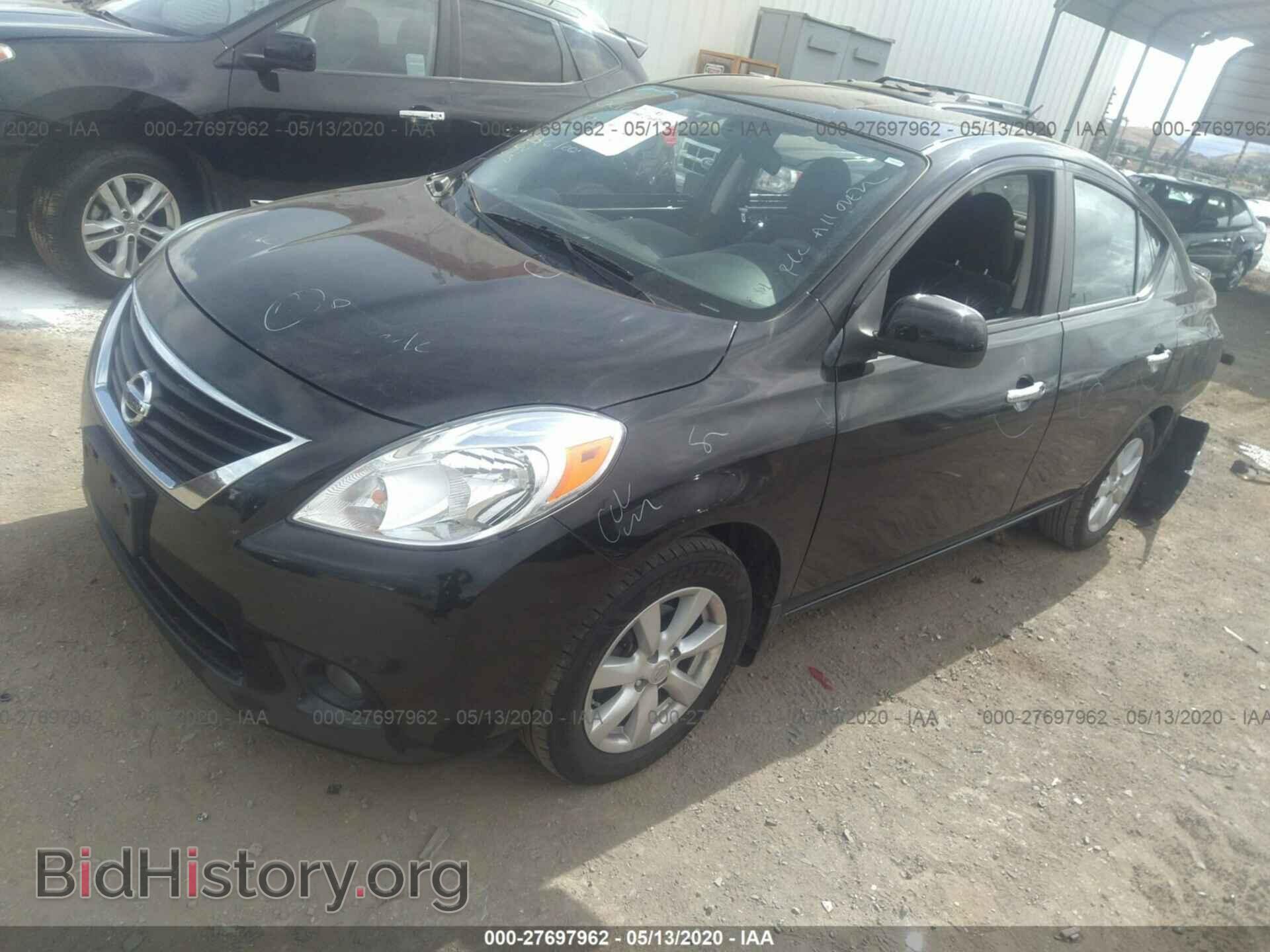 2013 NISSAN VERSA - VIN: 3N1CN7AP5DL887366 - Фото 2