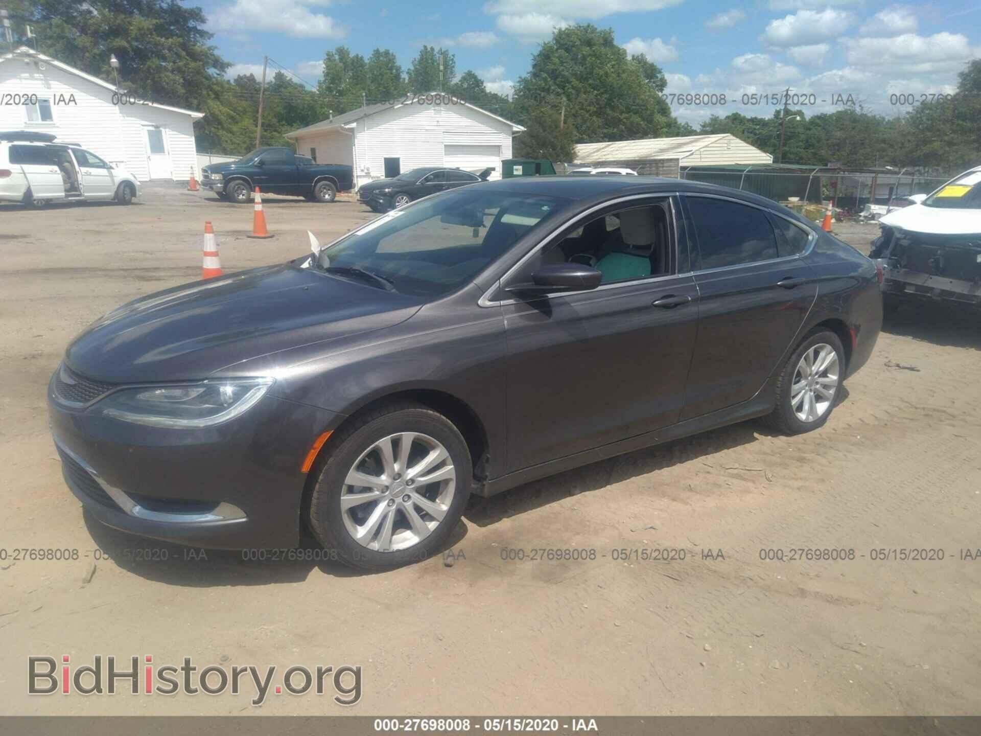 2015 CHRYSLER 200 - VIN: 1C3CCCAB0FN598466 - Фото 2