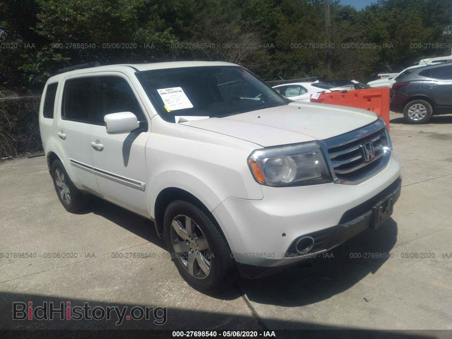 Photo 5FNYF3H99EB007737 - HONDA PILOT 2014