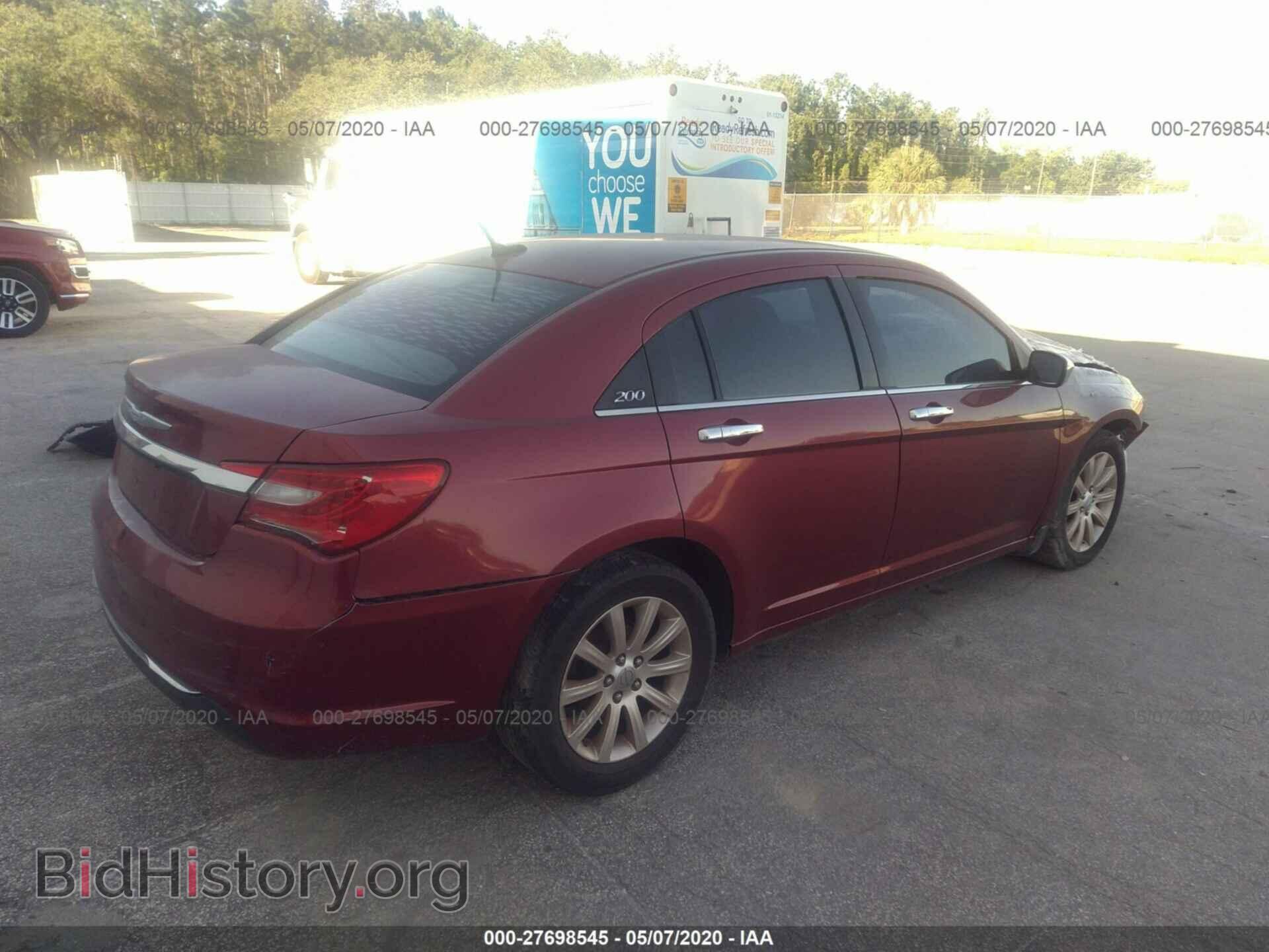 2013 CHRYSLER 200 - VIN: 1C3CCBCG9DN592441 - Photo 4