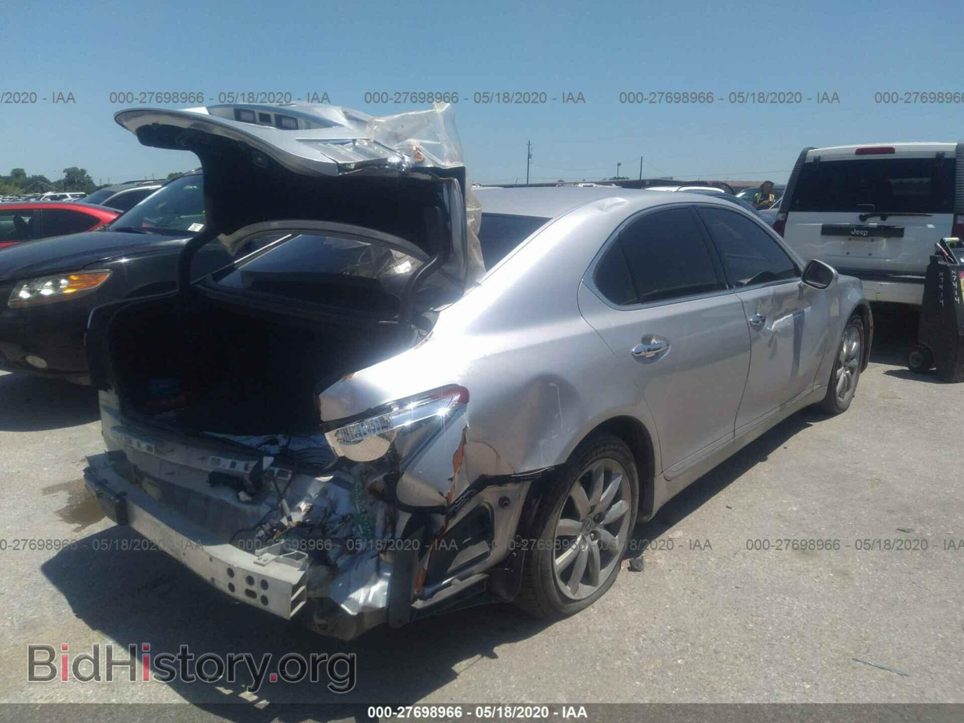 2007 LEXUS LS - VIN: JTHBL46F575051461 - Фото 4