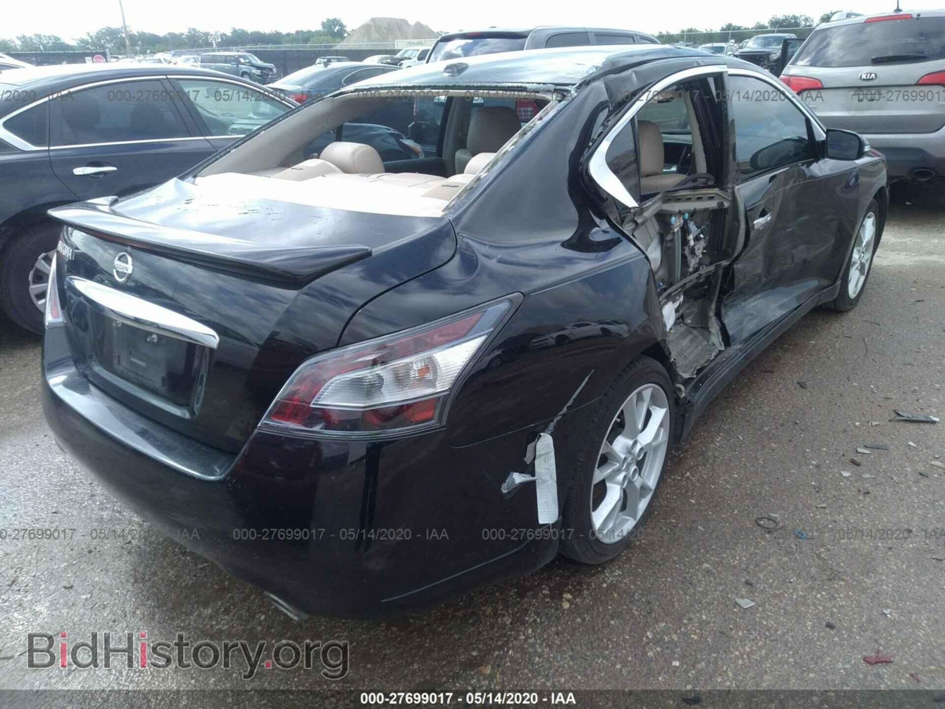 2012 NISSAN MAXIMA - VIN: 1N4AA5AP4CC849700 - Фото 4