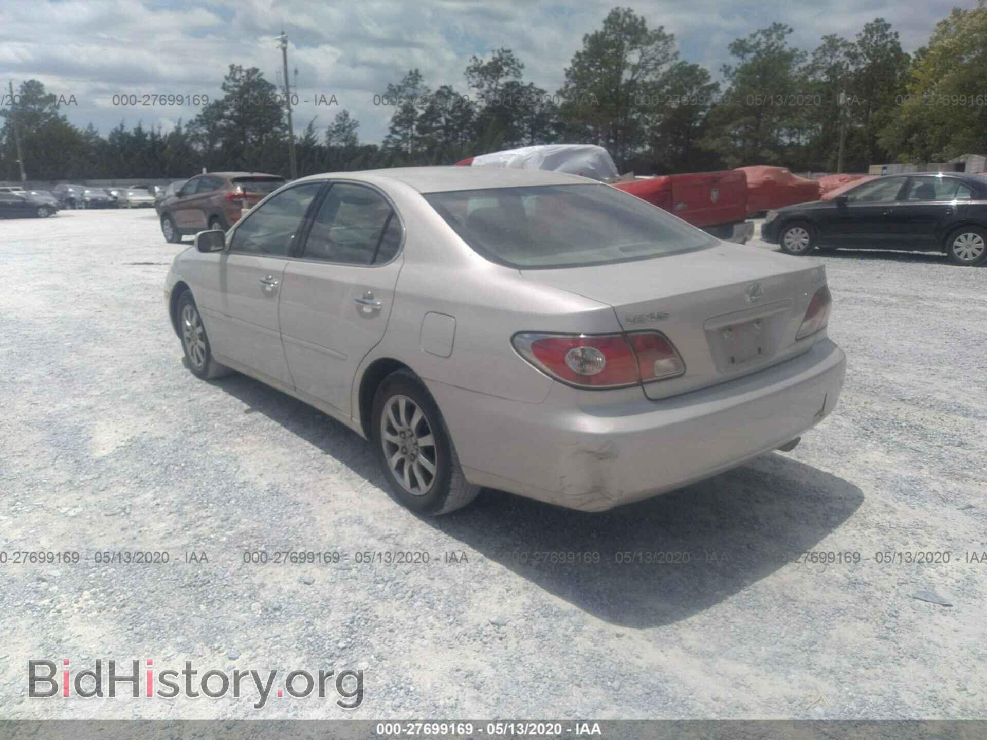 2004 LEXUS ES - VIN: JTHBA30G645003559 - Фото 3