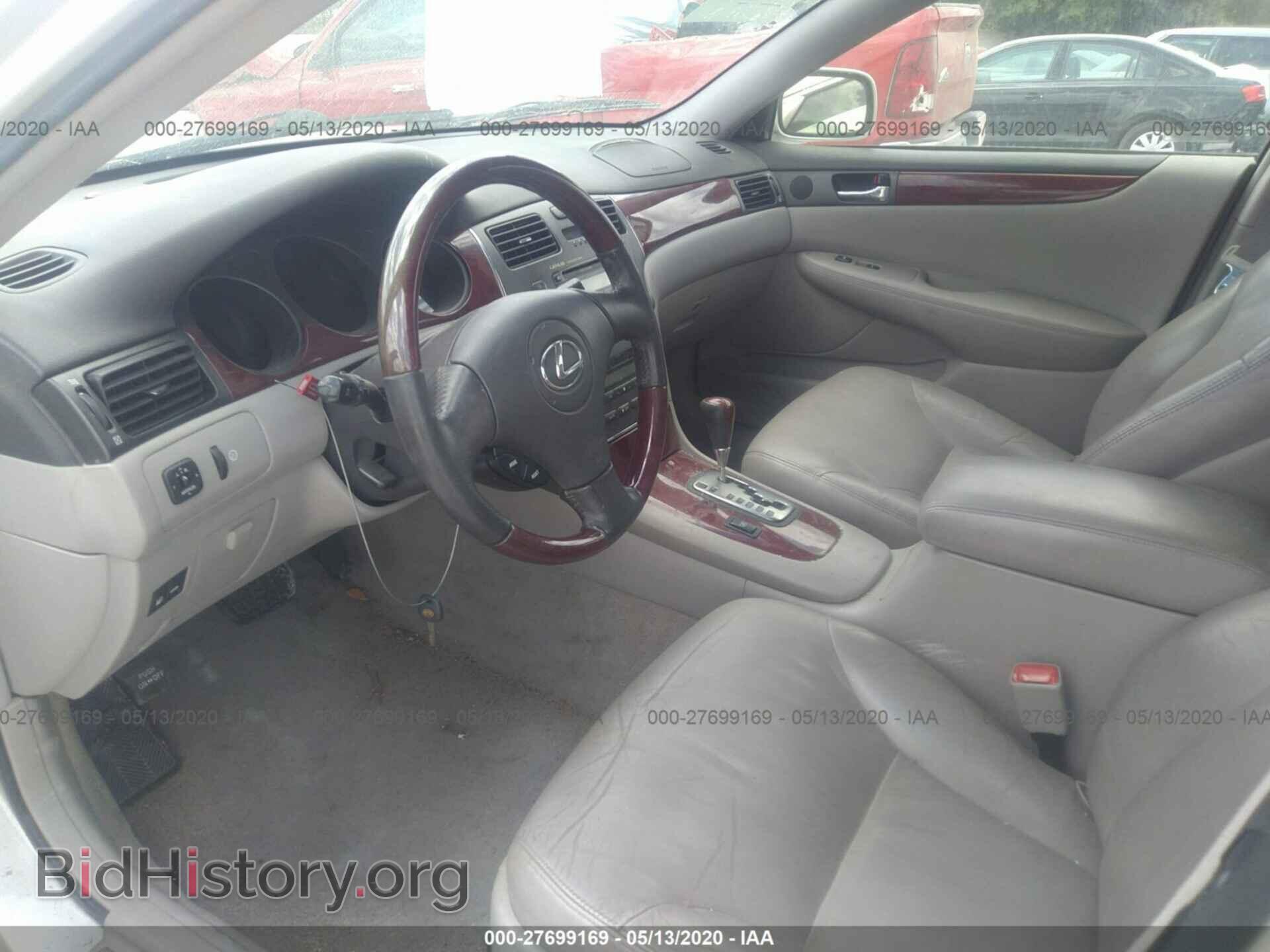 2004 LEXUS ES - VIN: JTHBA30G645003559 - Фото 5