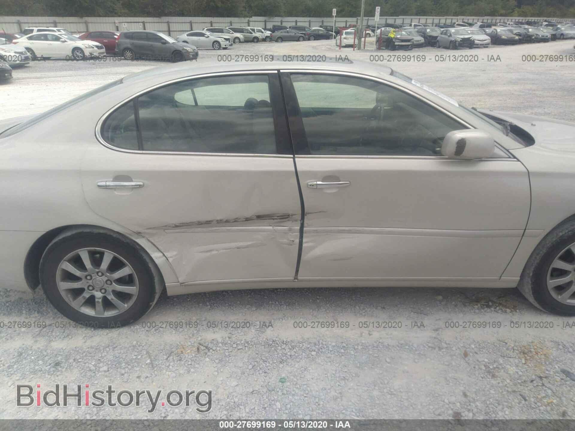2004 LEXUS ES - VIN: JTHBA30G645003559 - Фото 6