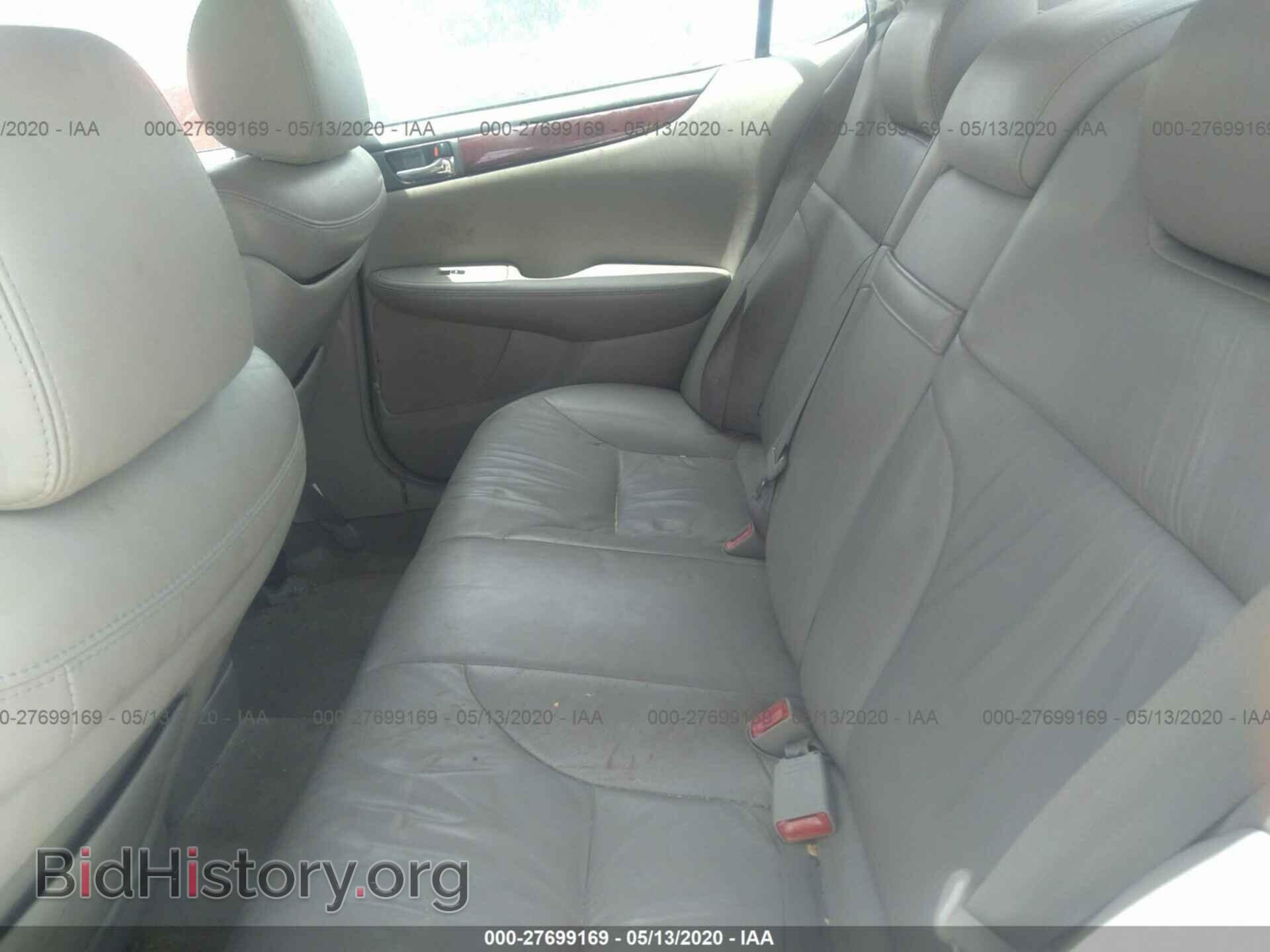 2004 LEXUS ES - VIN: JTHBA30G645003559 - Фото 8
