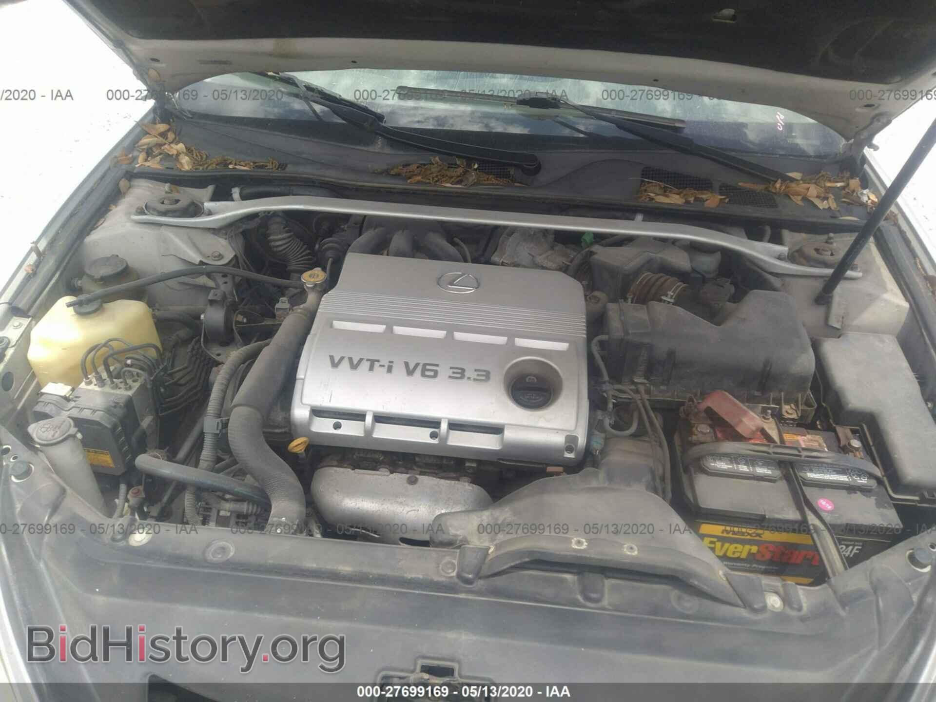 2004 LEXUS ES - VIN: JTHBA30G645003559 - Фото 10