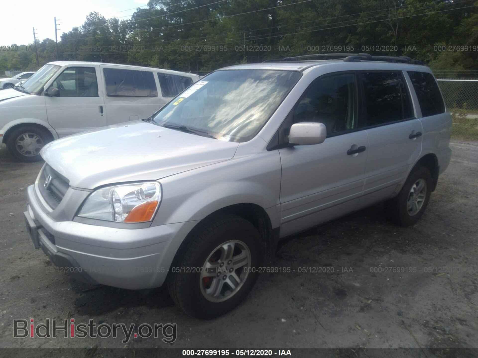 2005 HONDA PILOT - VIN: 5FNYF18535B027077 - Фото 2
