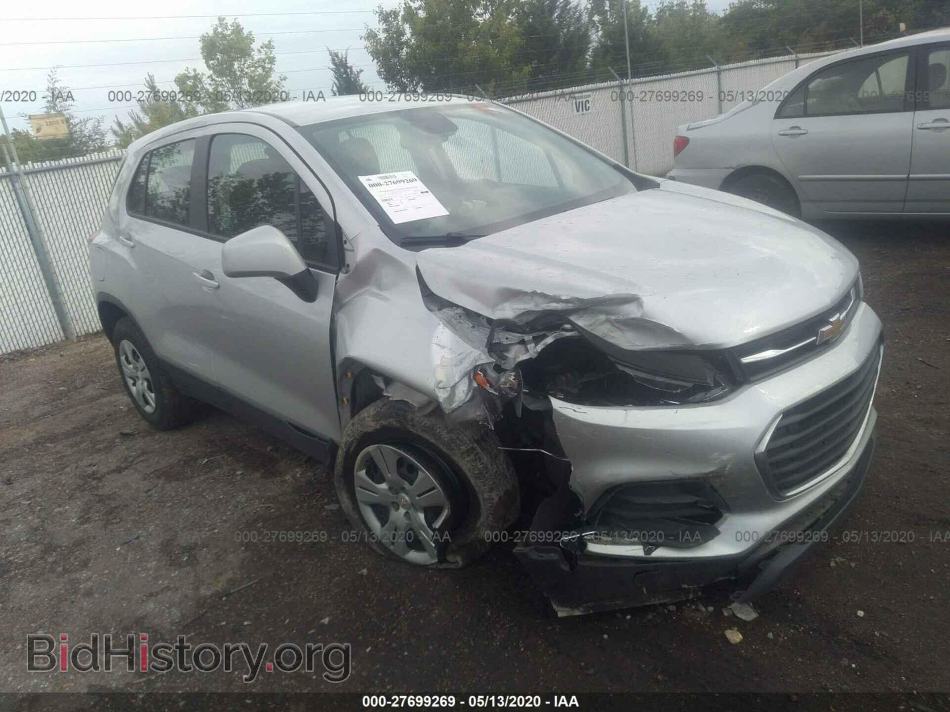 Photo KL7CJKSB1HB144562 - CHEVROLET TRAX 2017