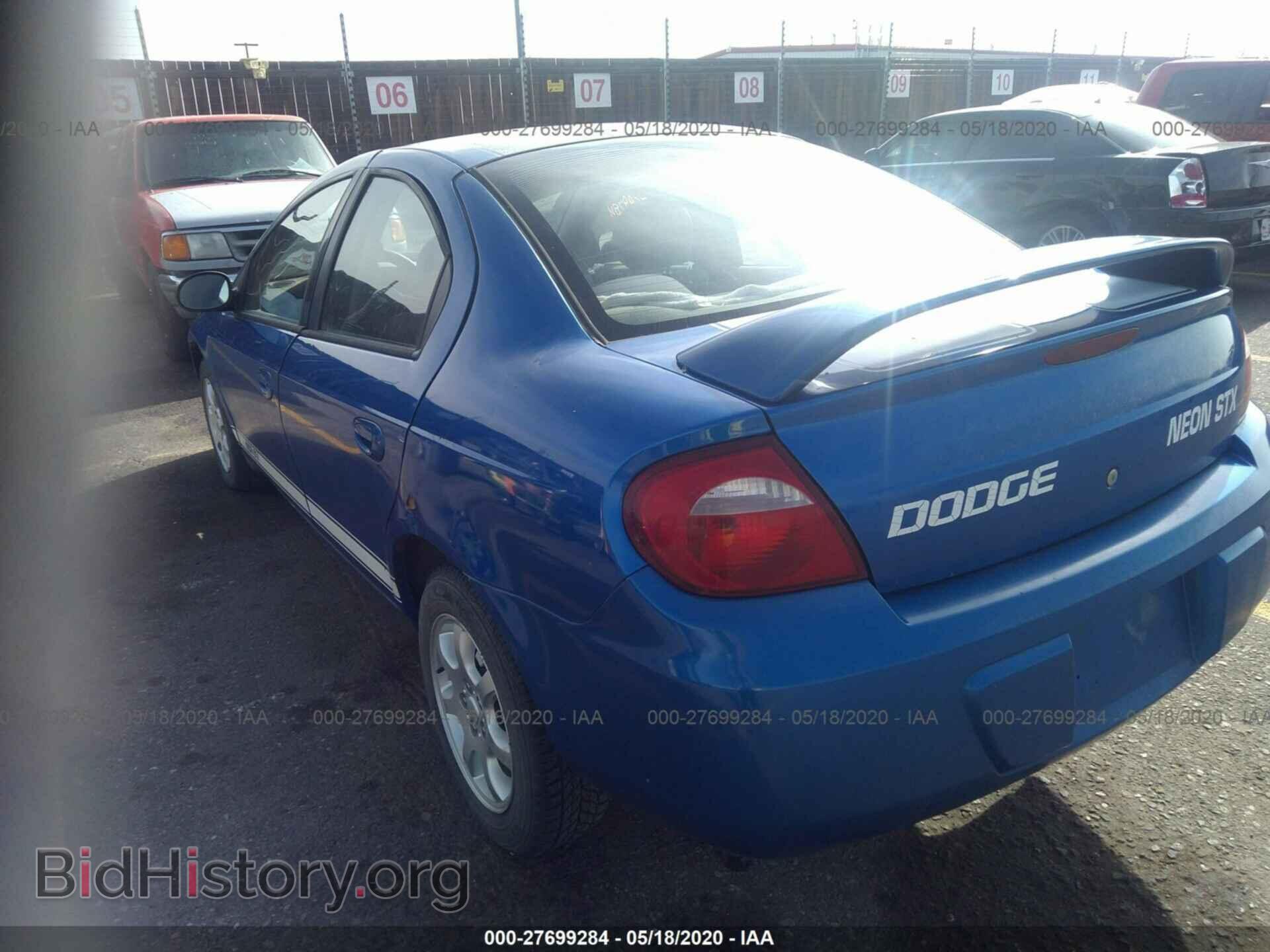 2005 DODGE NEON - VIN: 1B3ES56C25D180923 - Фото 3