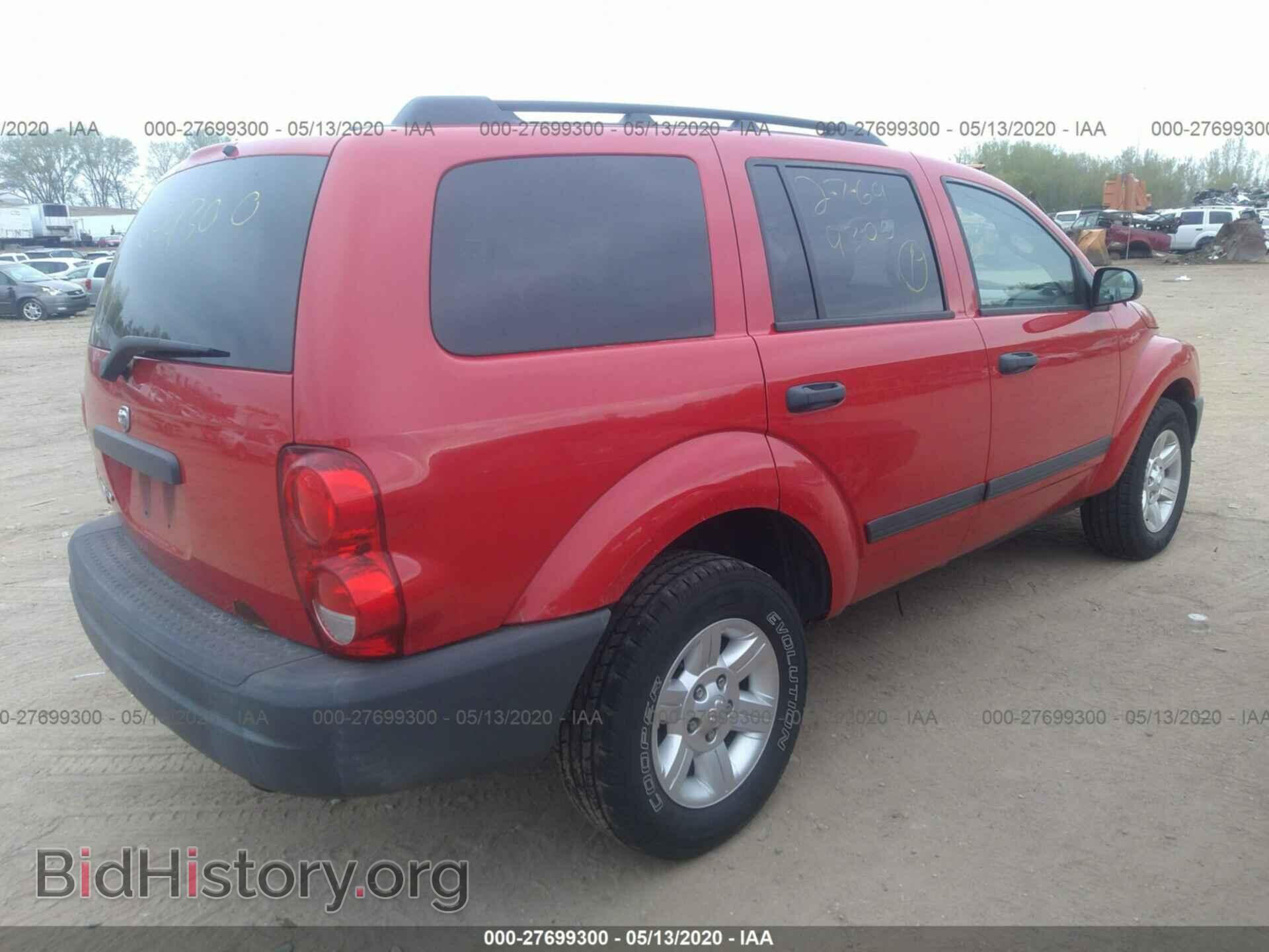 2005 DODGE DURANGO - VIN: 1D4HB38N25F624596 - Фото 4