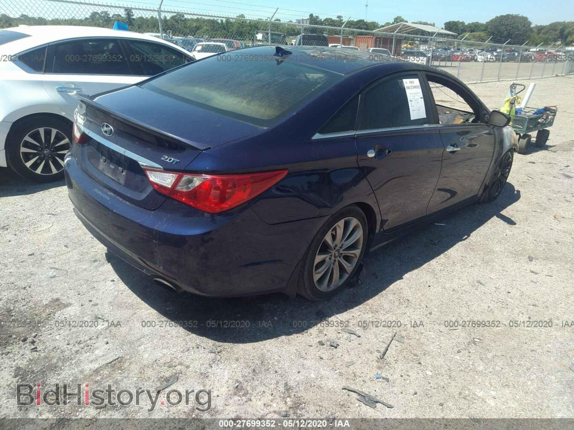 2012 HYUNDAI SONATA - VIN: 5NPEC4AB8CH486908 - Фото 4