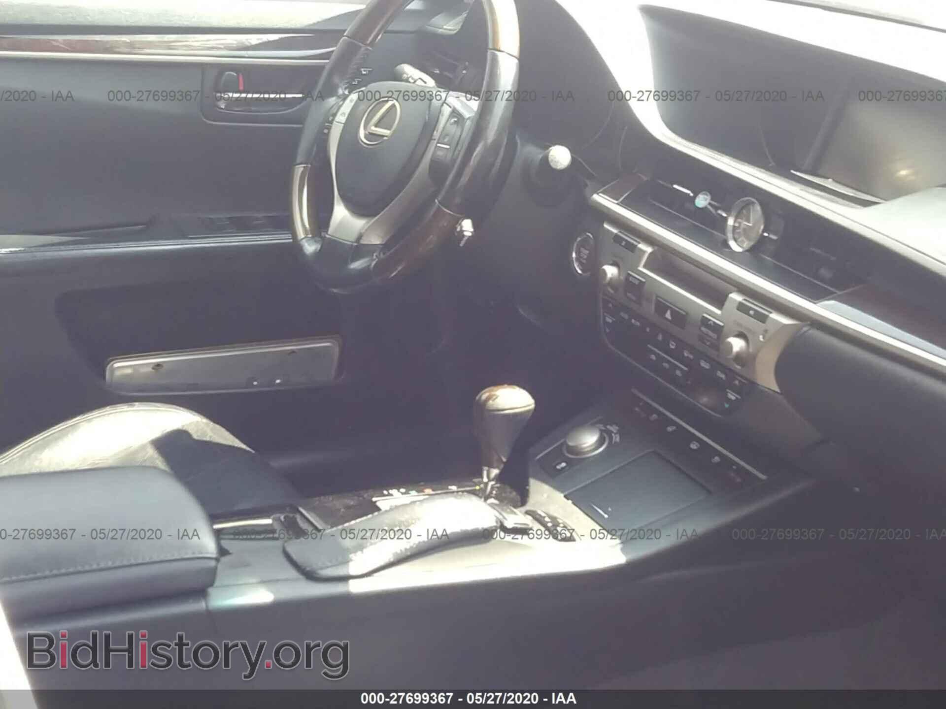 2013 LEXUS ES 350 - VIN: JTHBK1GG8D2036331 - Фото 5