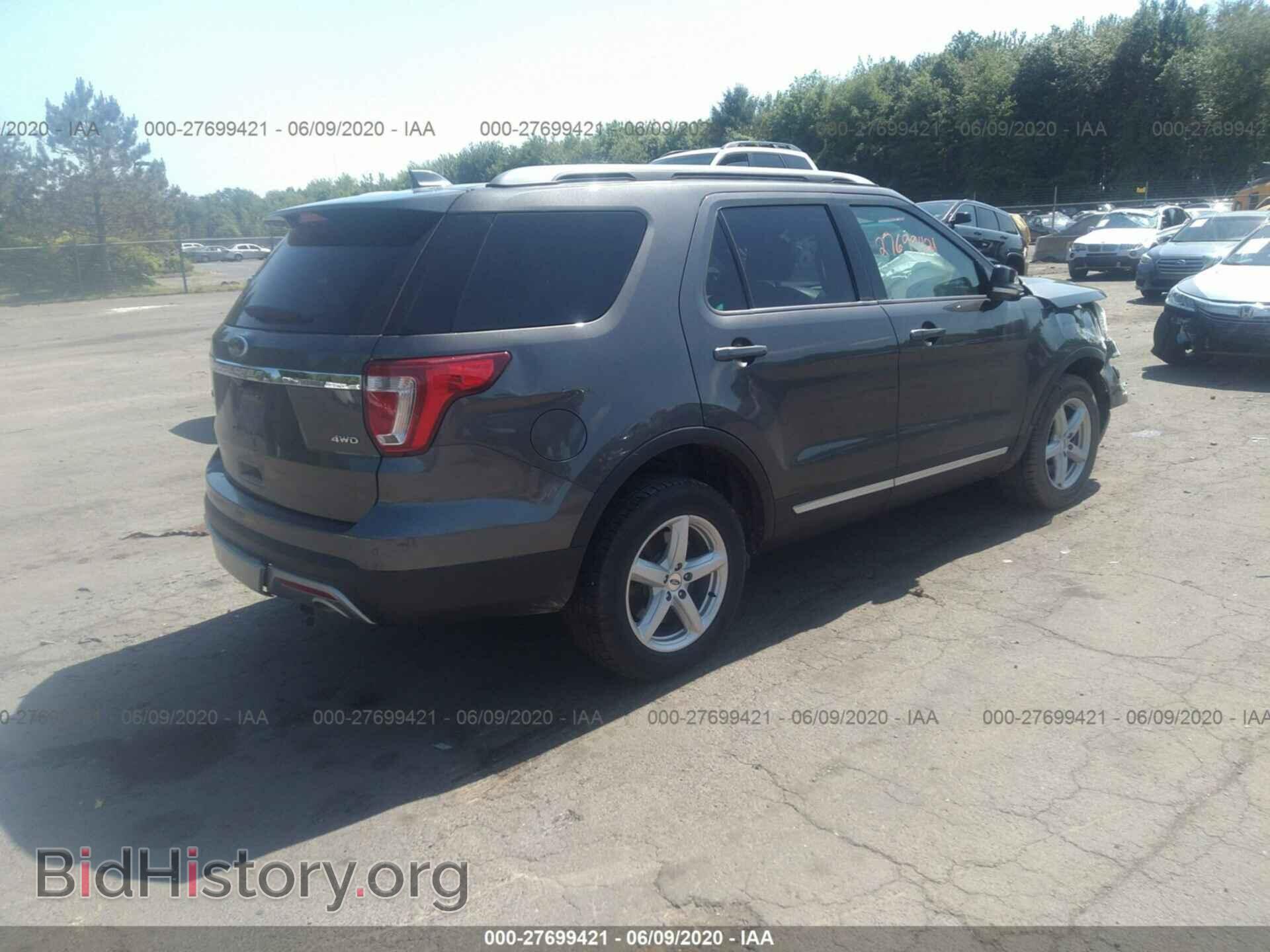 2017 FORD EXPLORER - VIN: 1FM5K8D88HGB58213 - Фото 4