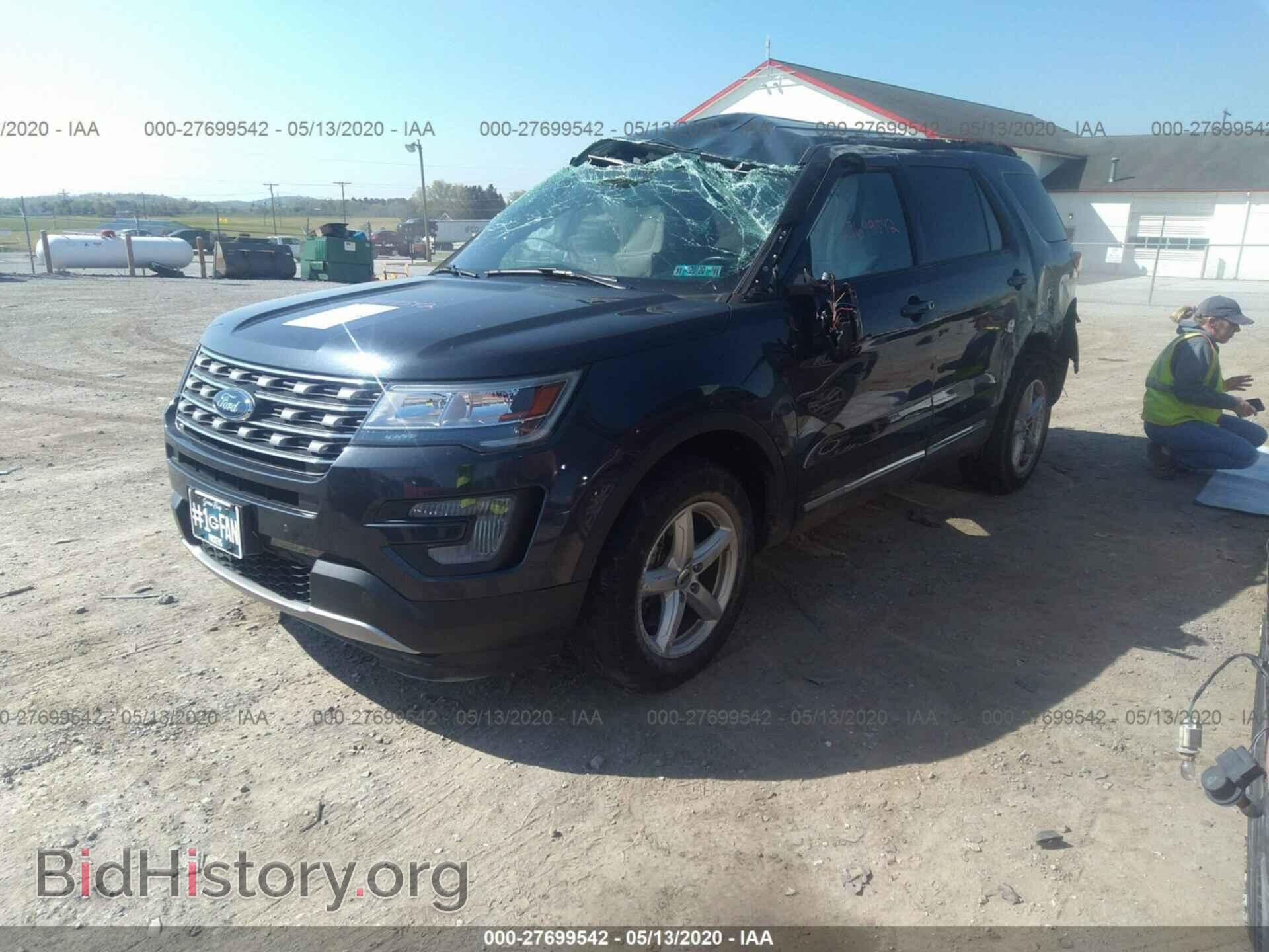 2017 FORD EXPLORER - VIN: 1FM5K8D84HGE32362 - Фото 2