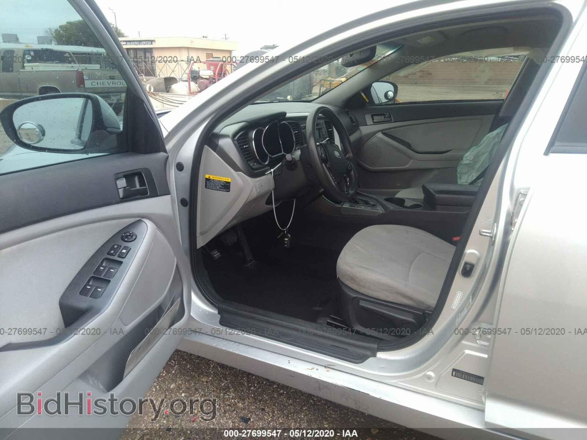 2012 KIA OPTIMA - VIN: KNAGM4A76C5278332 - Photo 5