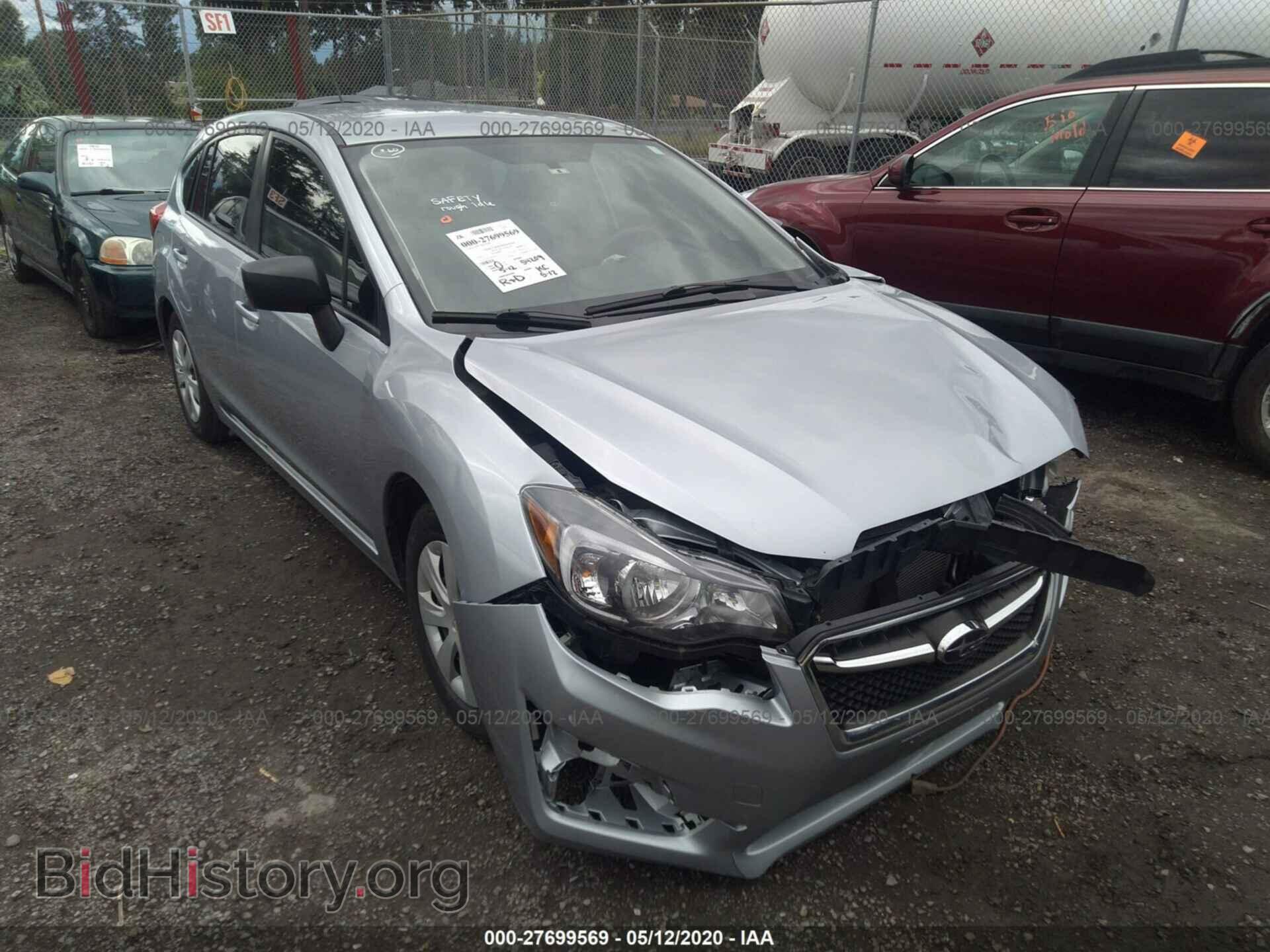 Photo JF1GPAA6XG8315313 - SUBARU IMPREZA 2016