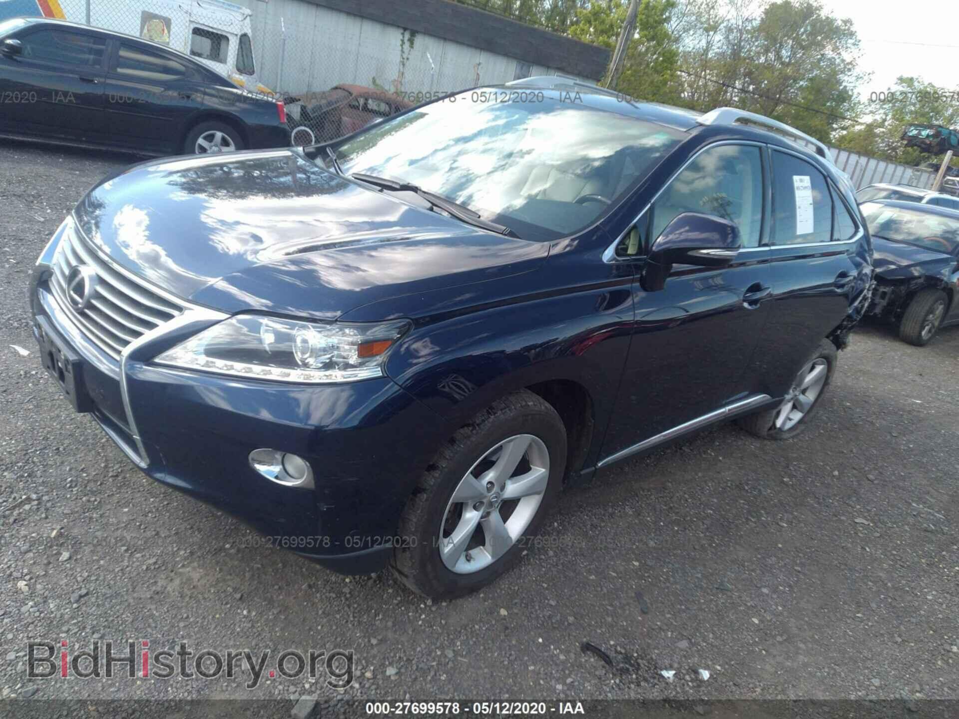 2013 LEXUS RX - VIN: 2T2BK1BA2DC162458 - Фото 2