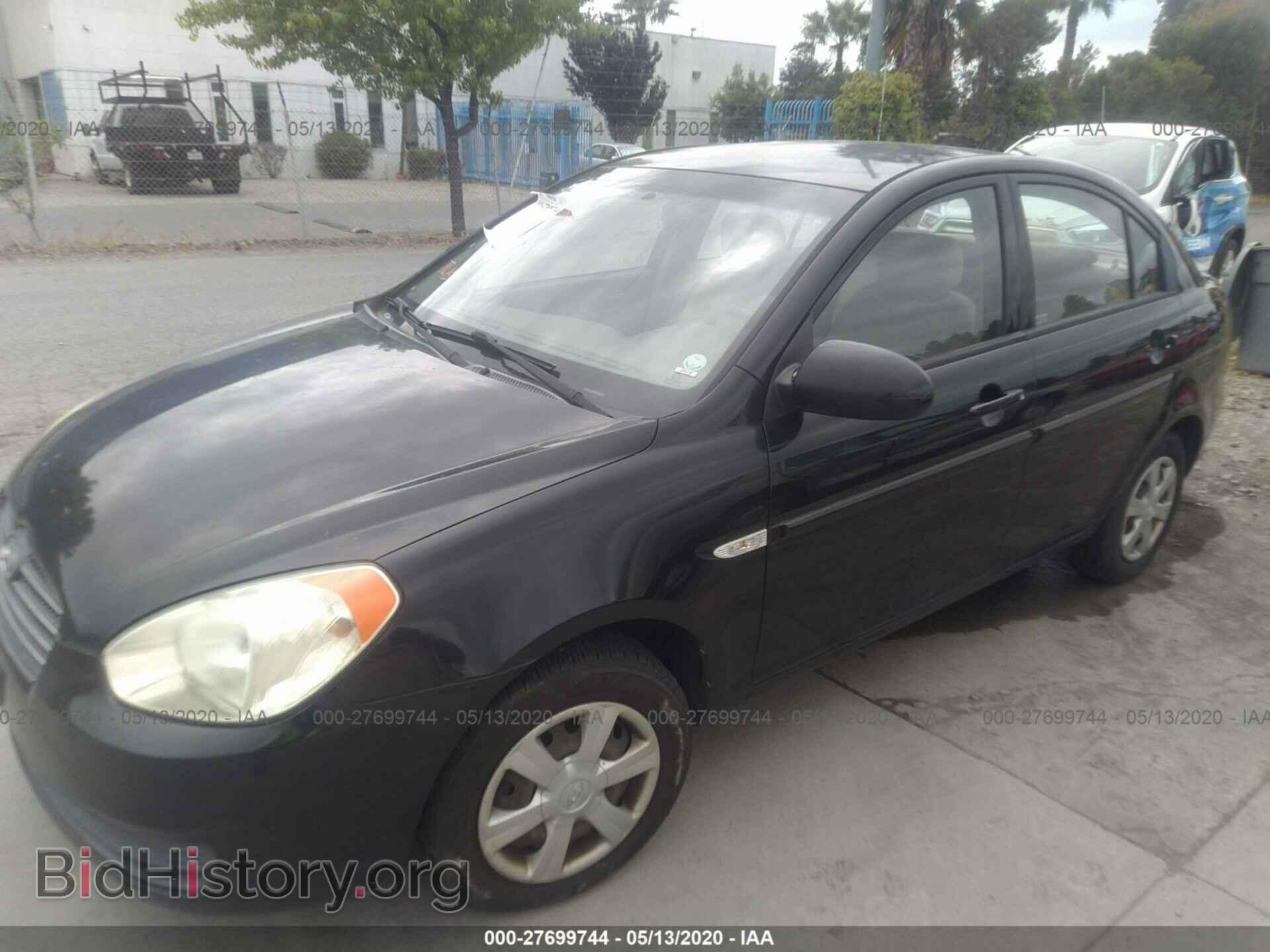 2007 HYUNDAI ACCENT - VIN: KMHCN46C27U092332 - Фото 2