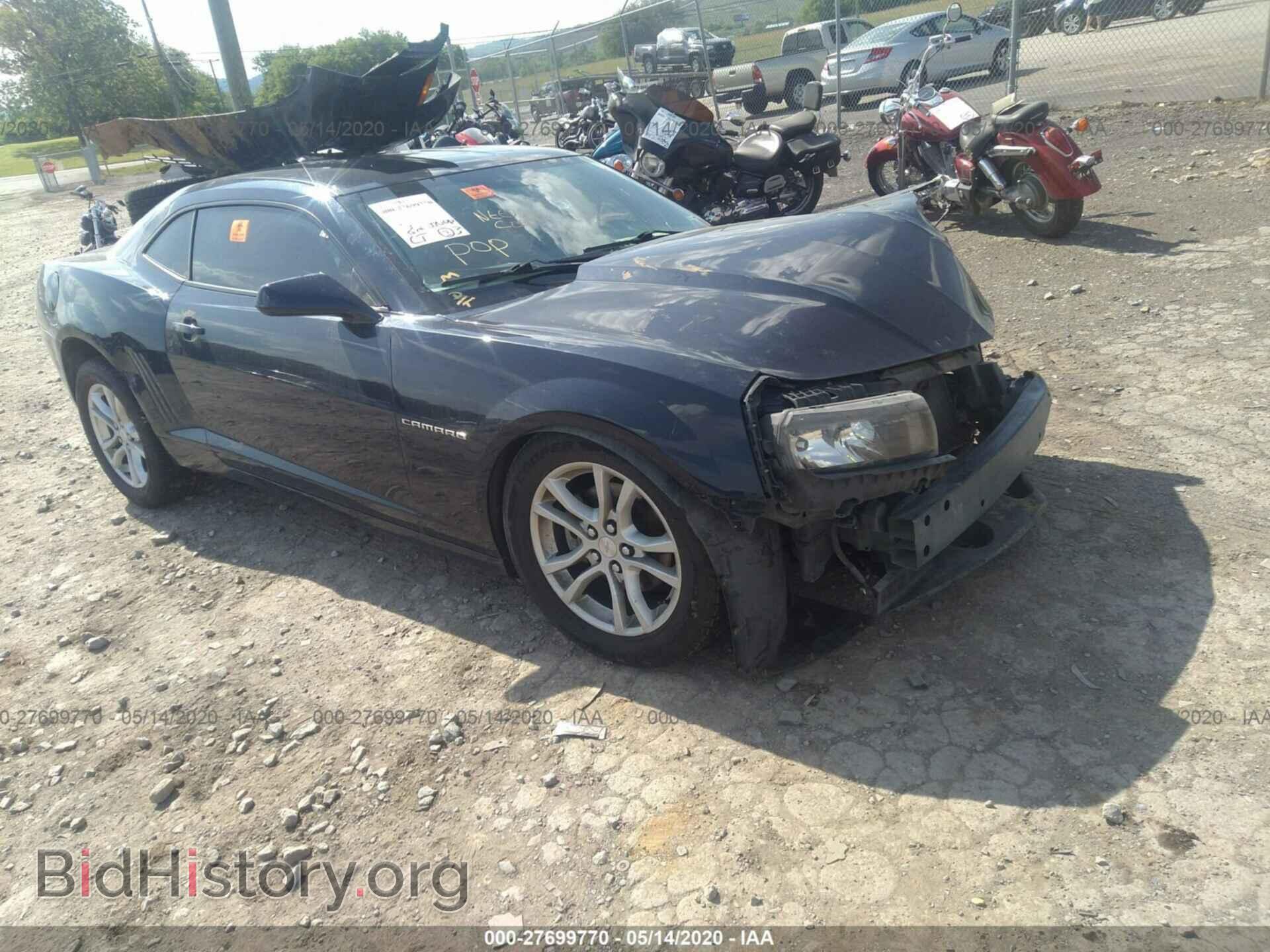 Фотография 2G1FD1E38F9190855 - CHEVROLET CAMARO 2015
