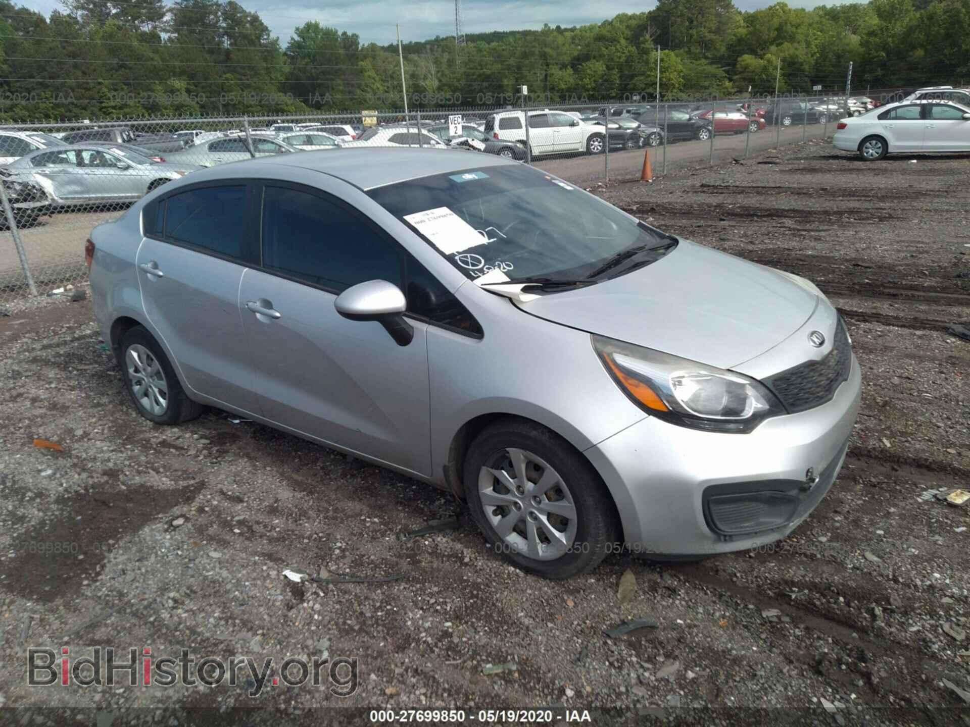 Фотография KNADM4A35F6424427 - KIA RIO 2015