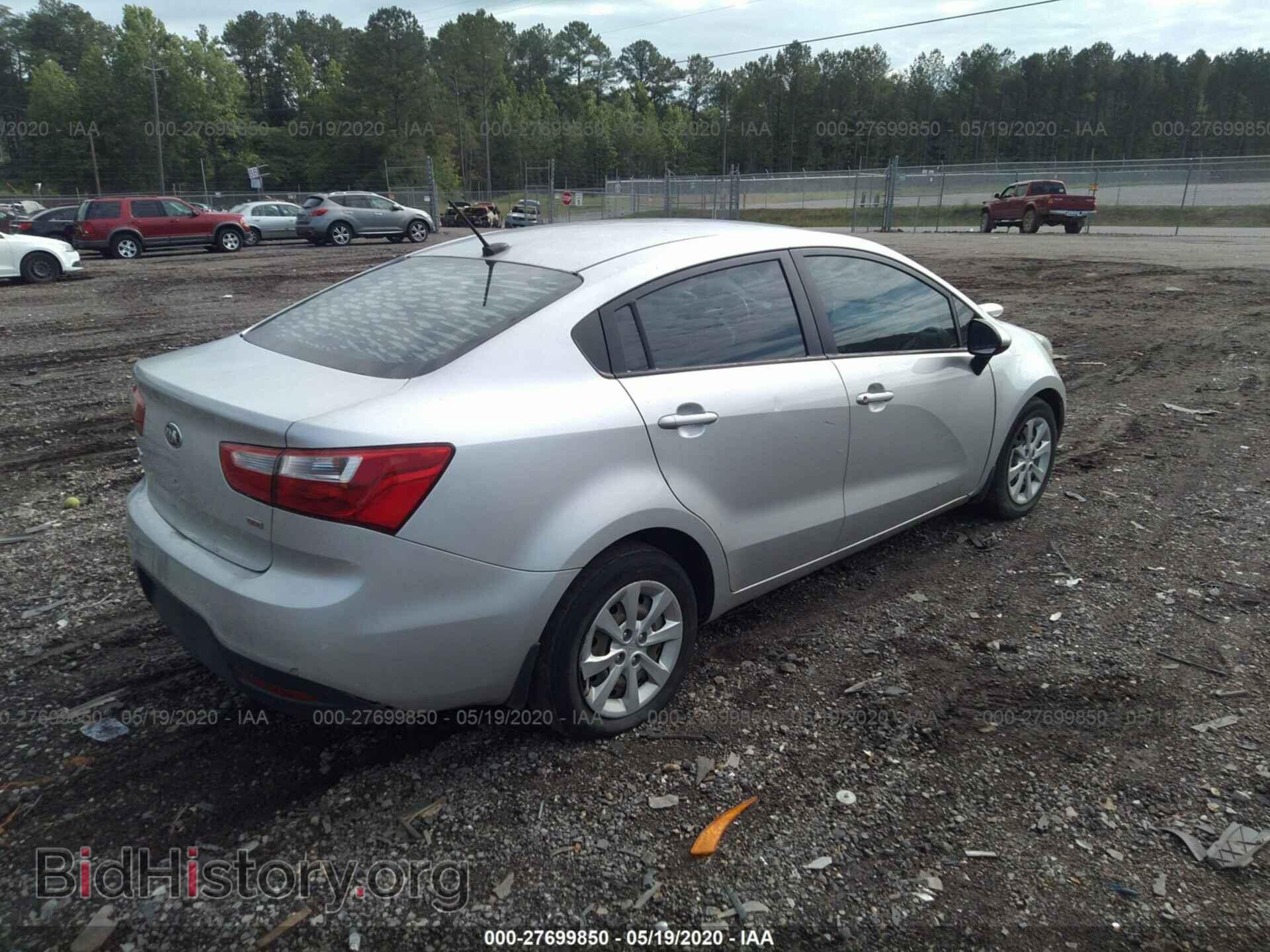 2015 KIA RIO - VIN: KNADM4A35F6424427 - Фото 4