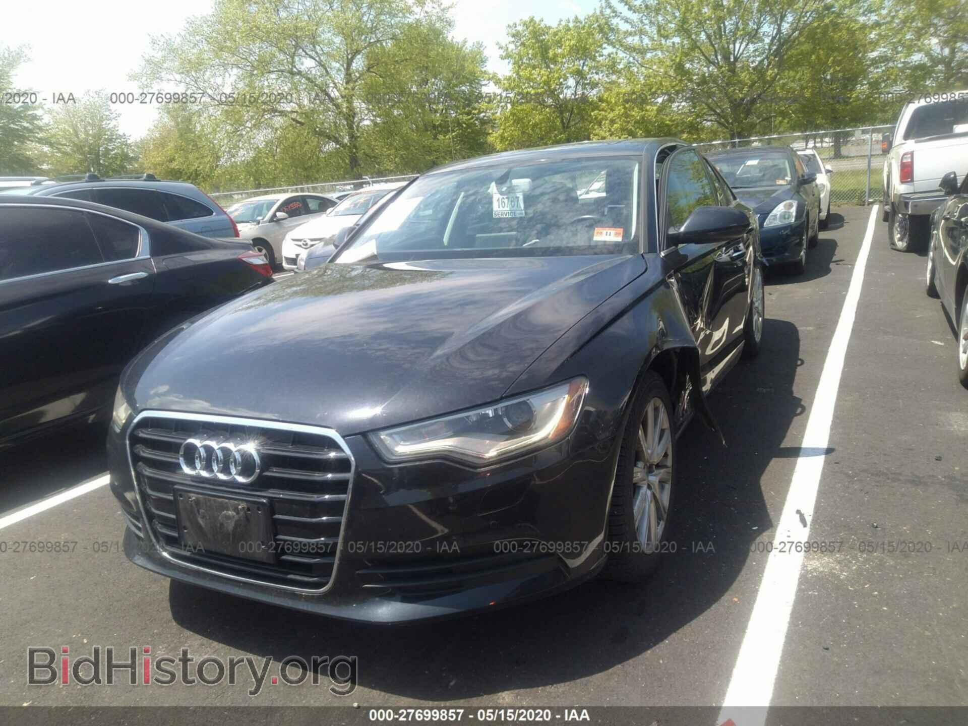 2013 AUDI A6 - VIN: WAUGFAFC3DN137377 - Фото 2