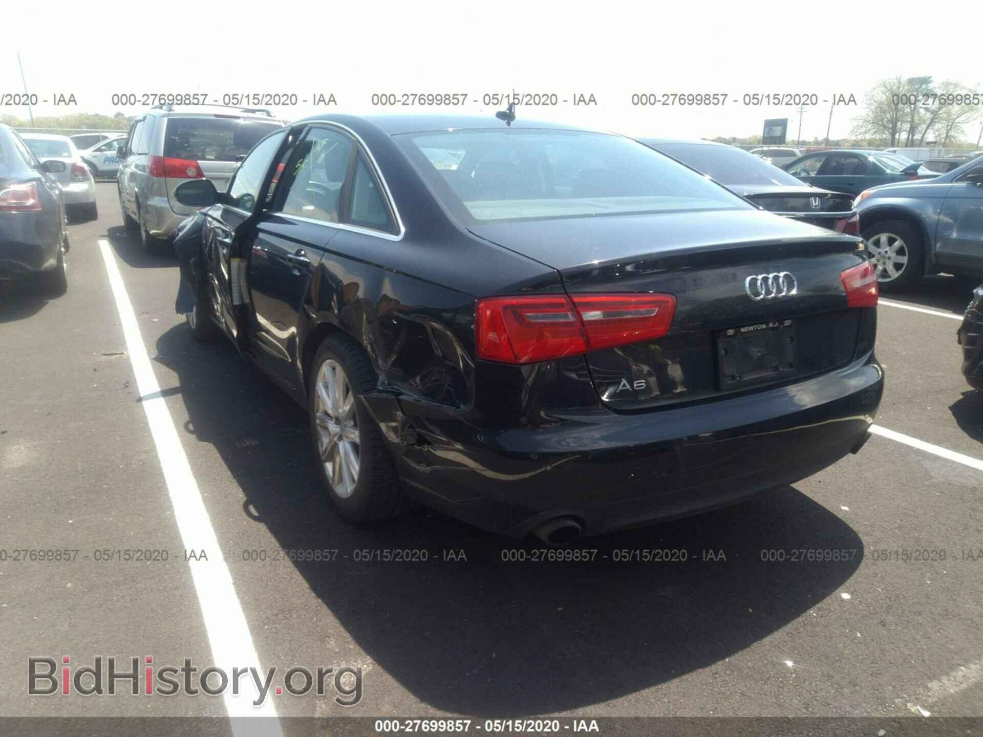 2013 AUDI A6 - VIN: WAUGFAFC3DN137377 - Фото 3
