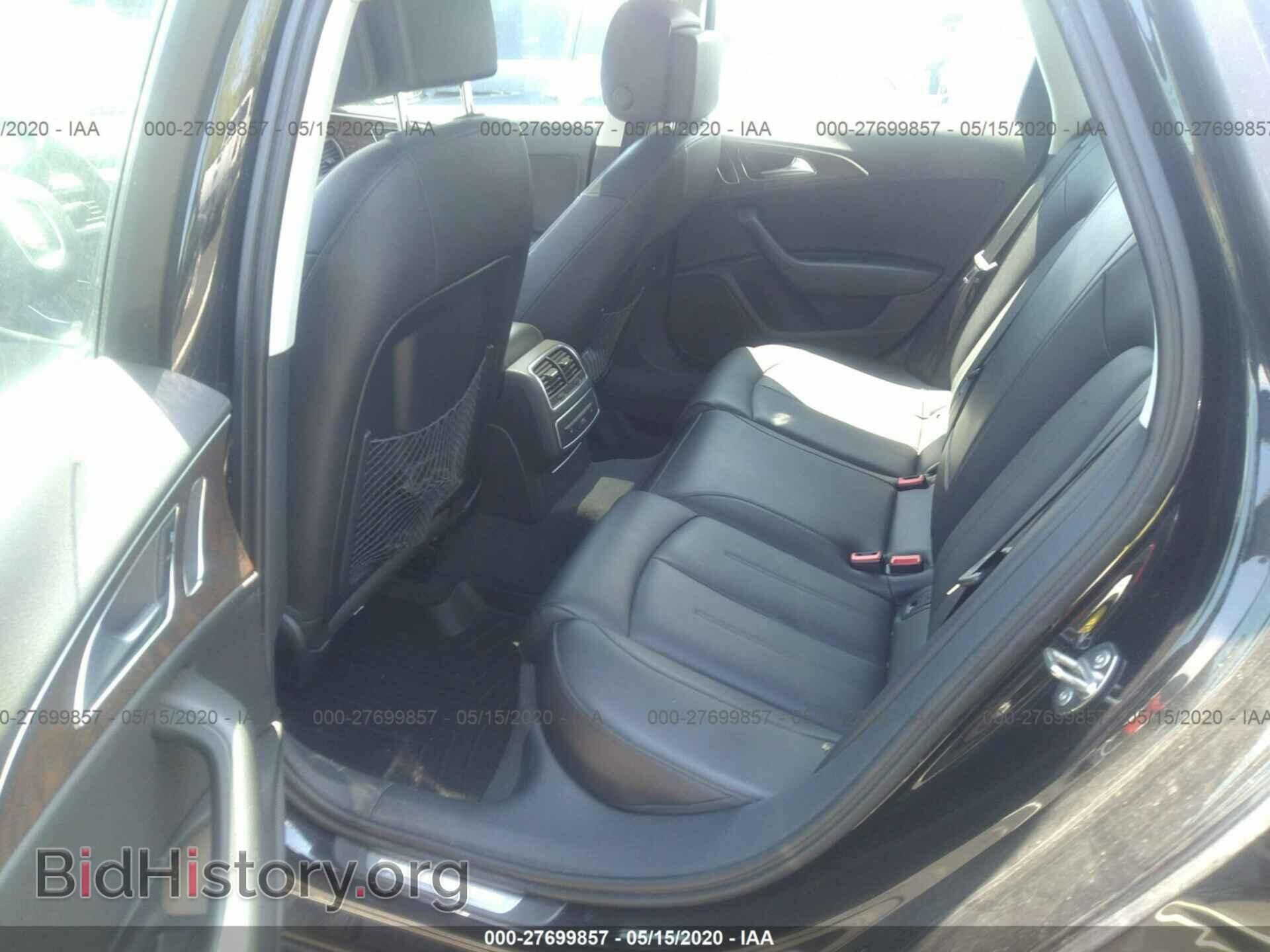 2013 AUDI A6 - VIN: WAUGFAFC3DN137377 - Фото 8