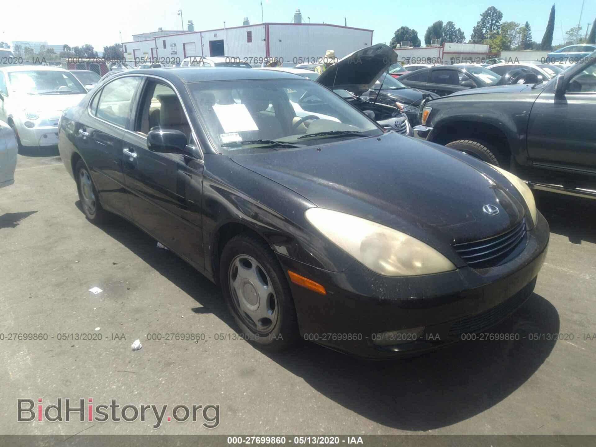 Photo JTHBF30G120010429 - LEXUS ES 2002