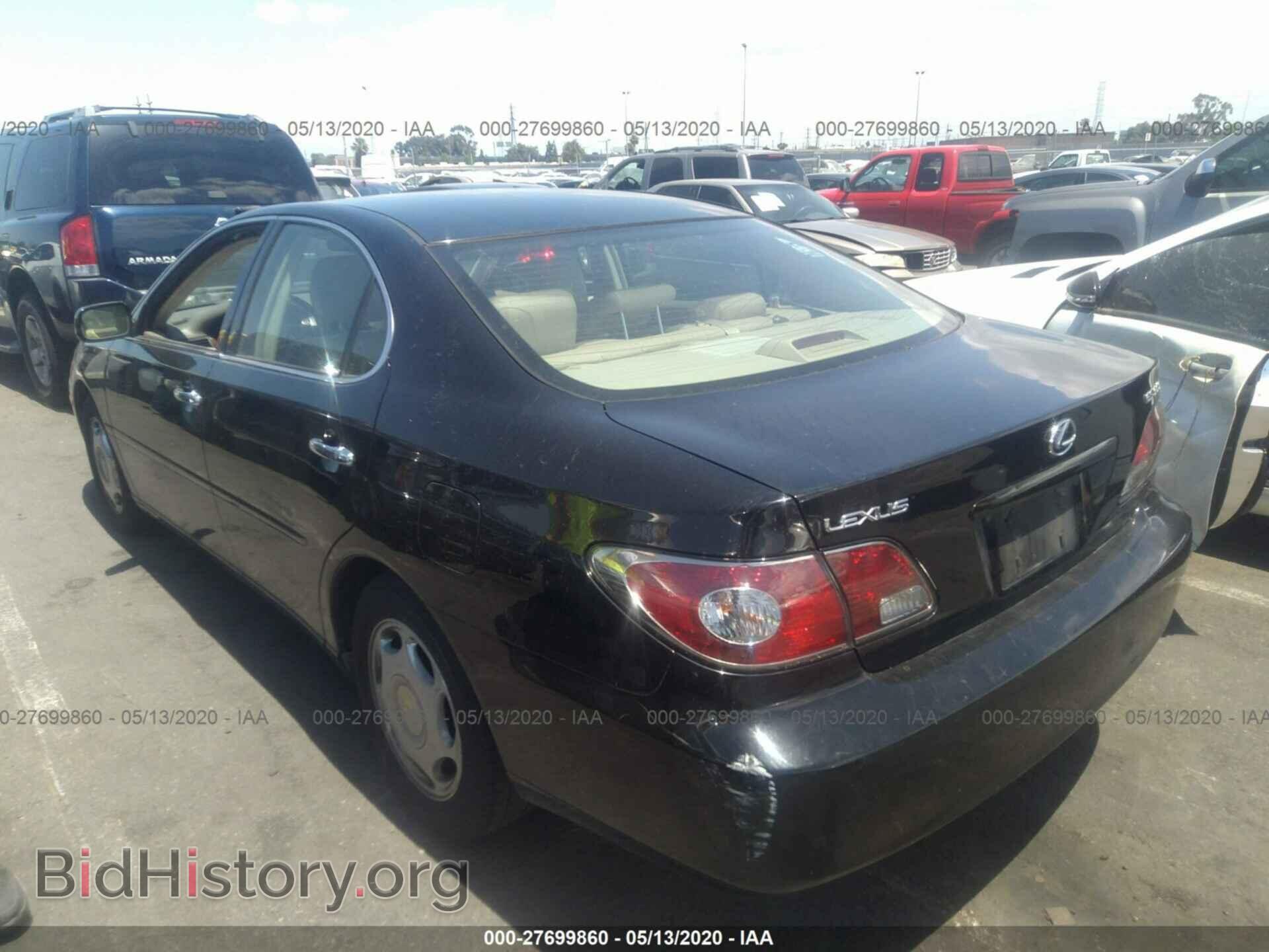 2002 LEXUS ES - VIN: JTHBF30G120010429 - Фото 3