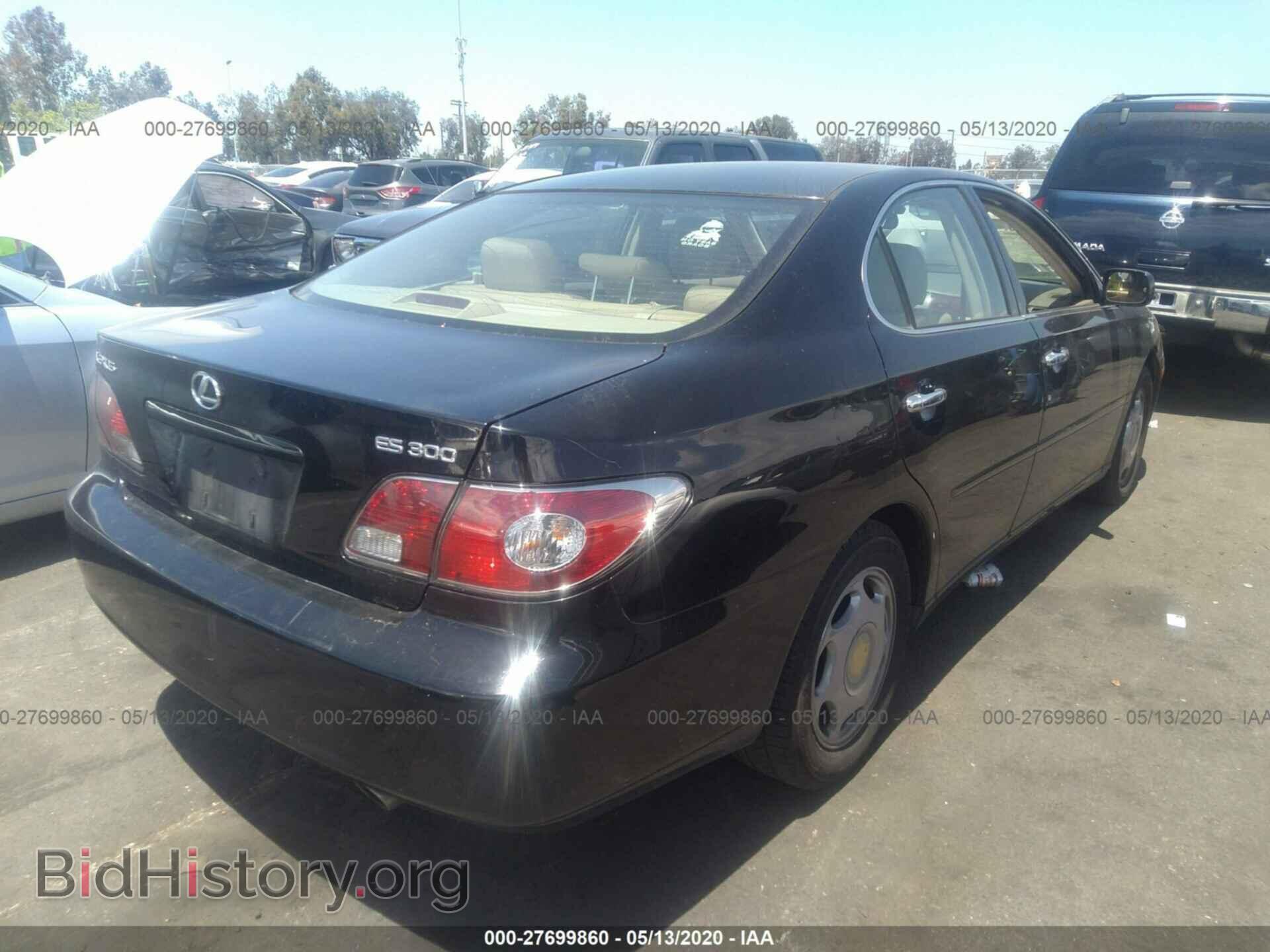 2002 LEXUS ES - VIN: JTHBF30G120010429 - Фото 4