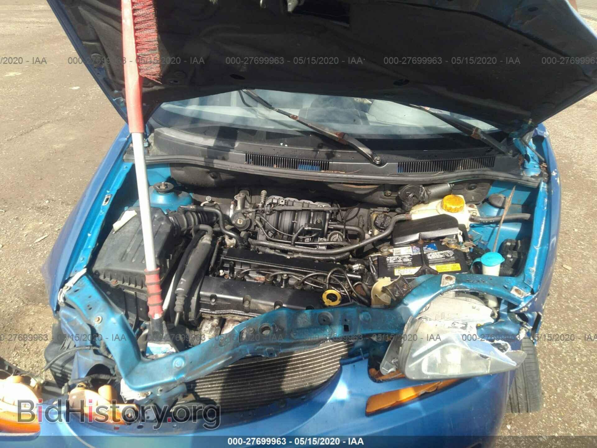 2005 CHEVROLET AVEO - VIN: KL1TD52655B502859 - Фото 10