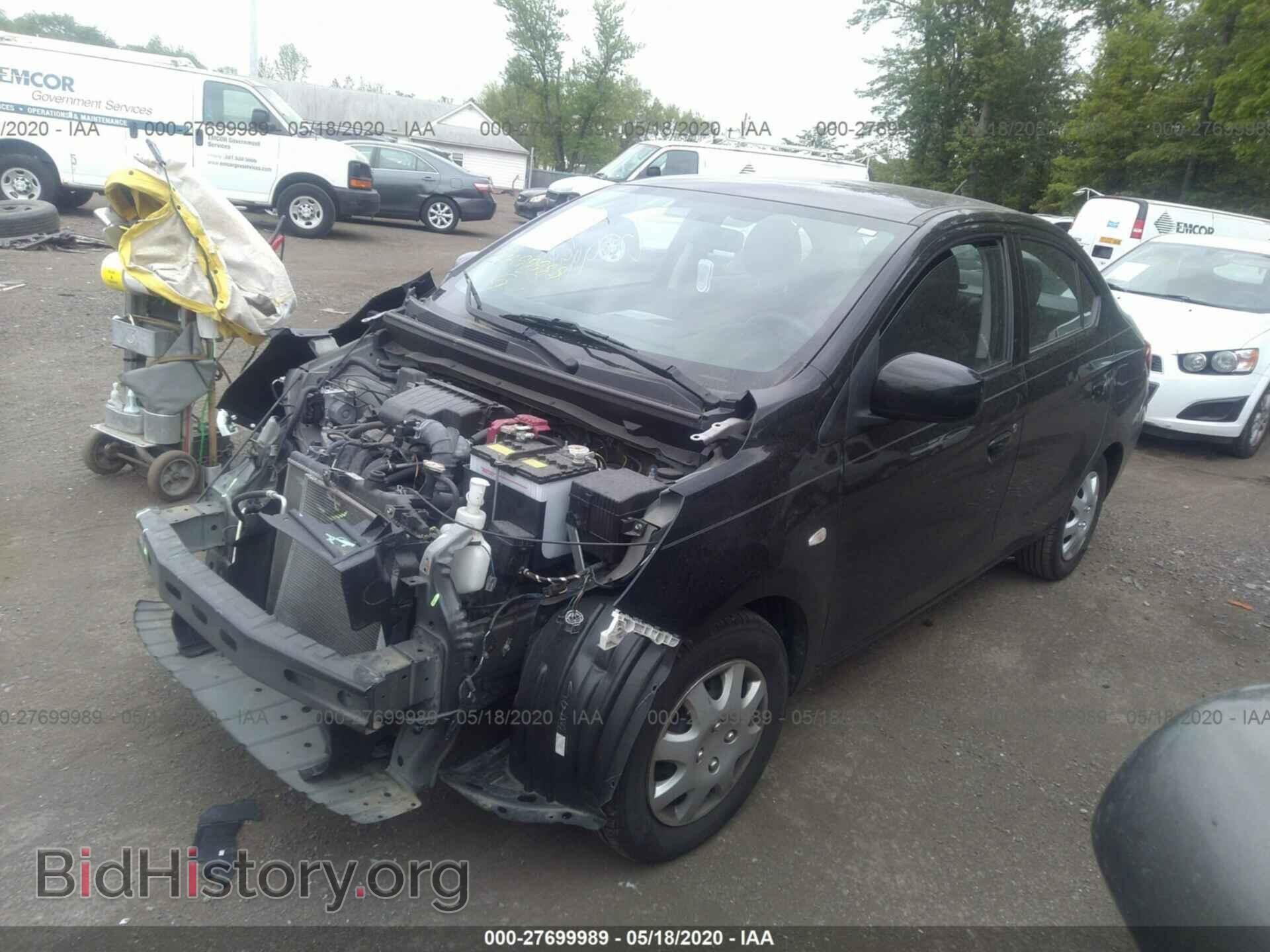 2017 MITSUBISHI MIRAGE - VIN: ML32F3FJ4HHF19029 - Фото 2