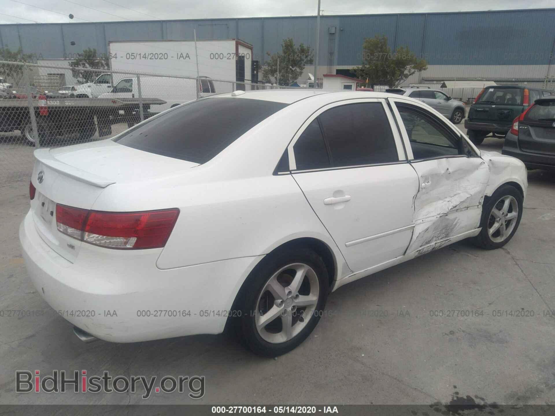 2008 HYUNDAI SONATA - VIN: 5NPEU46F38H400856 - Фото 4