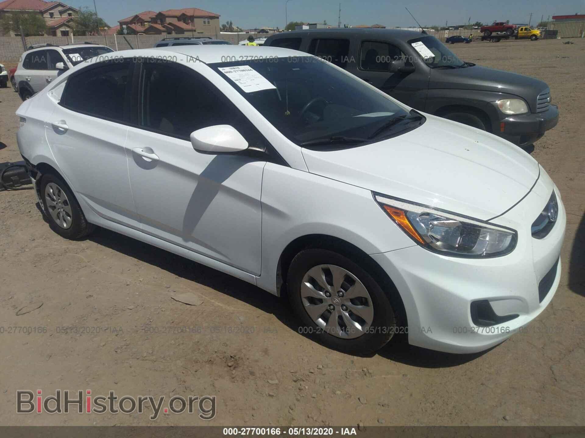 Фотография KMHCT4AE2GU092412 - HYUNDAI ACCENT 2016