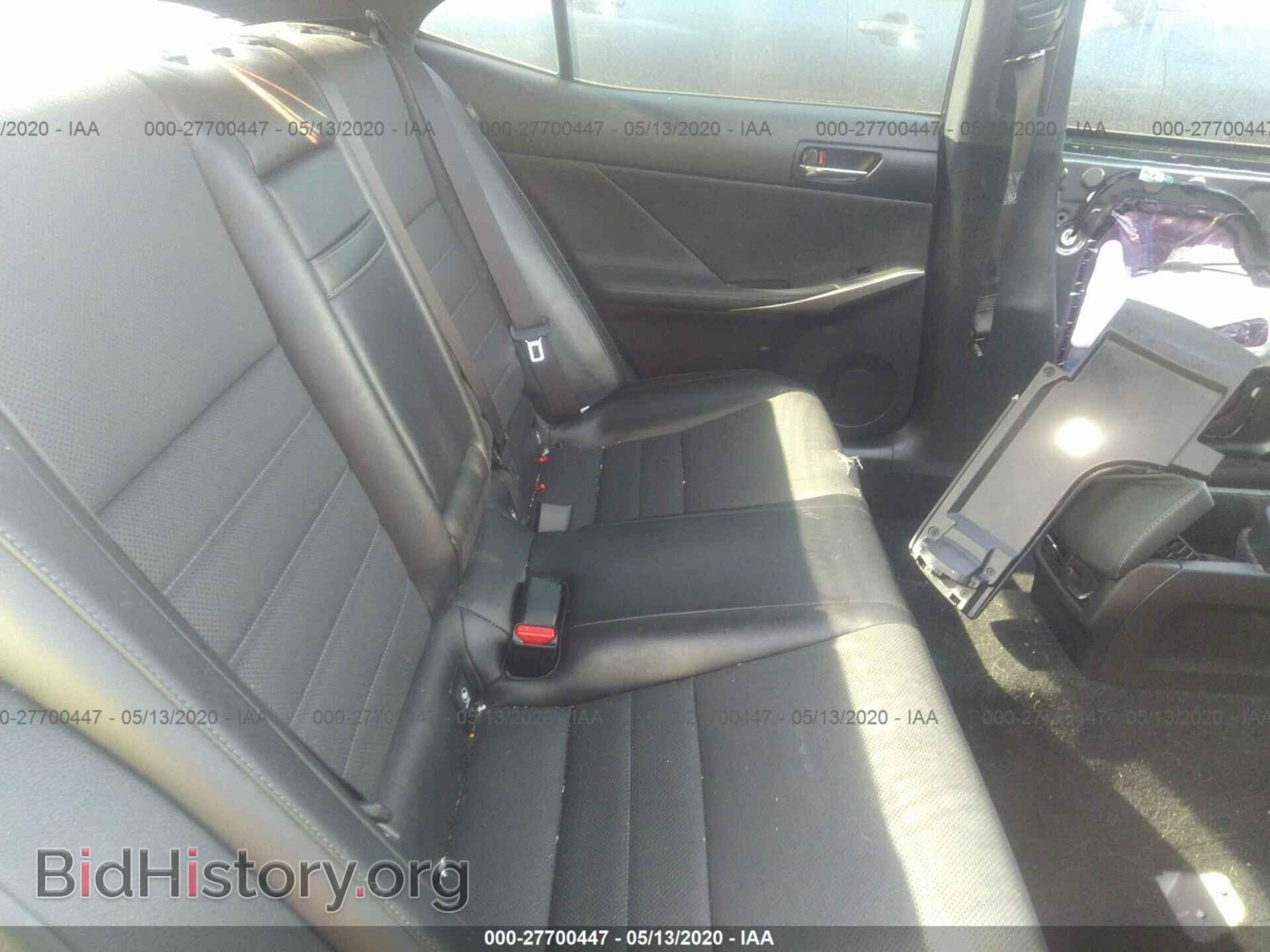 2016 LEXUS IS - VIN: JTHBA1D23G5038633 - Фото 8