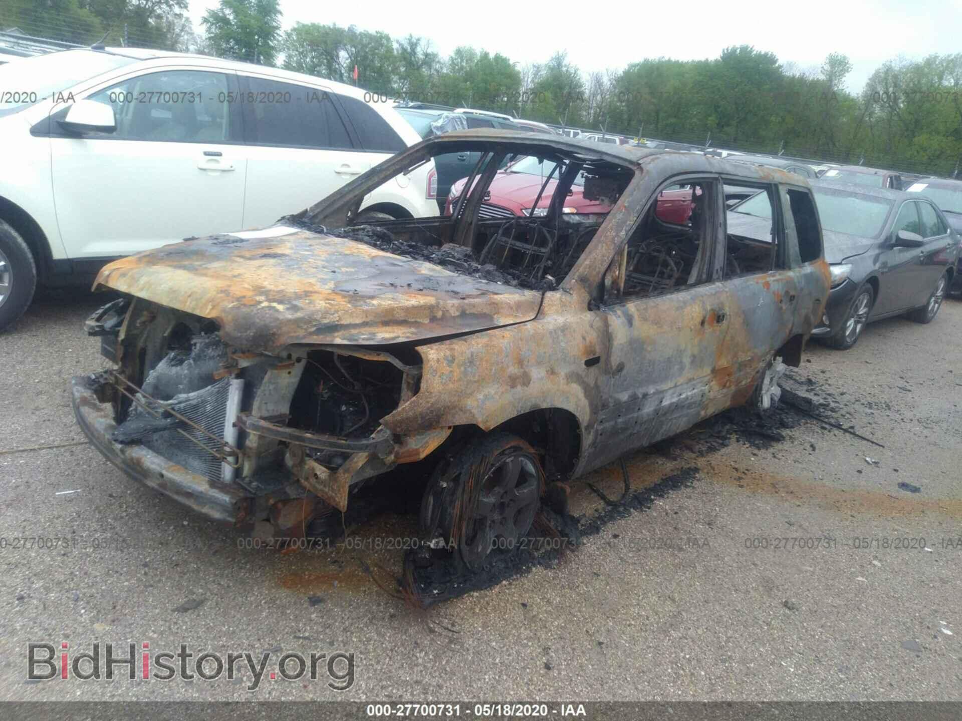 2007 HONDA PILOT - VIN: 2HKYF18697H517276 - Фото 2