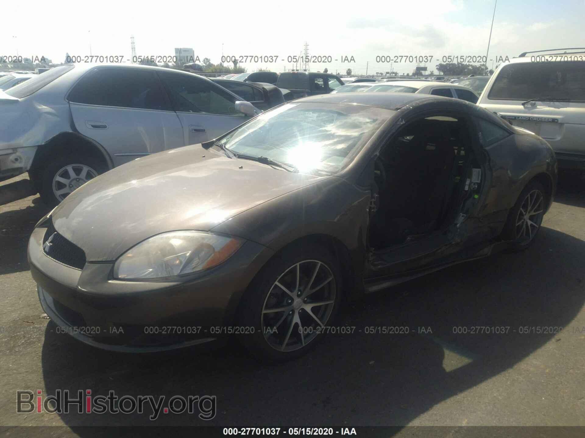 2012 MITSUBISHI ECLIPSE - VIN: 4A31K5DF9CE004952 - Фото 2