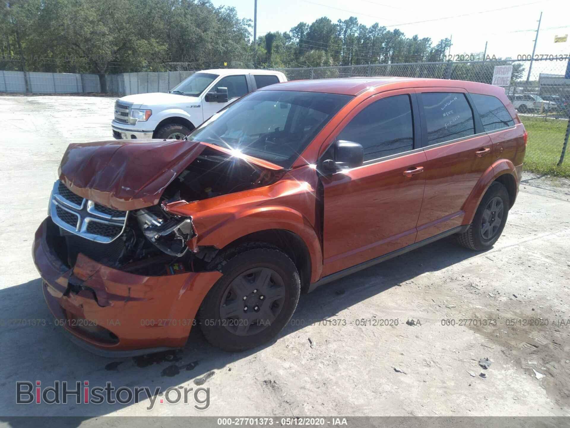2012 DODGE JOURNEY - VIN: 3C4PDCAB2CT300019 - Фото 2