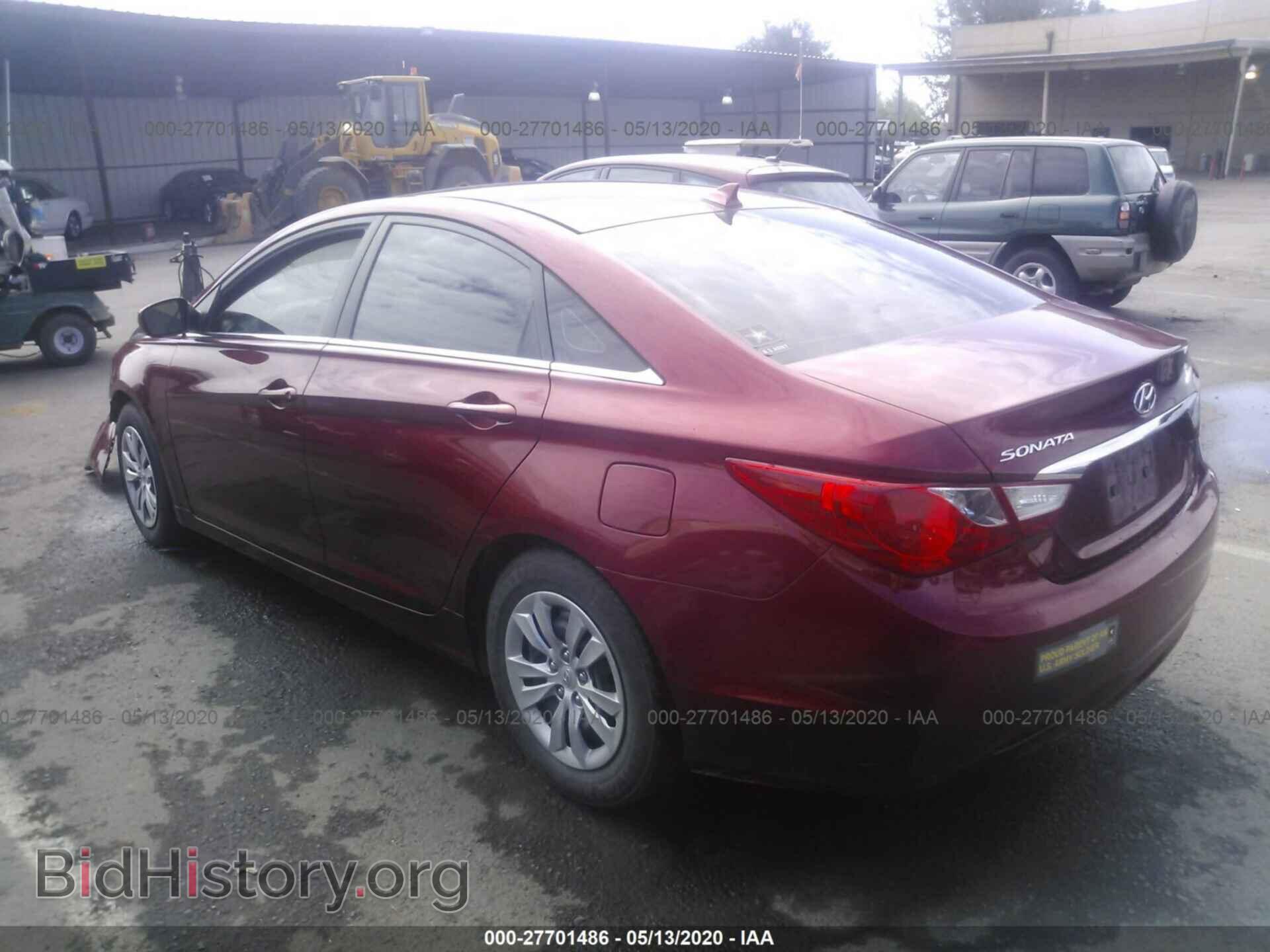 2012 HYUNDAI SONATA - VIN: 5NPEB4AC7CH352855 - Фото 3