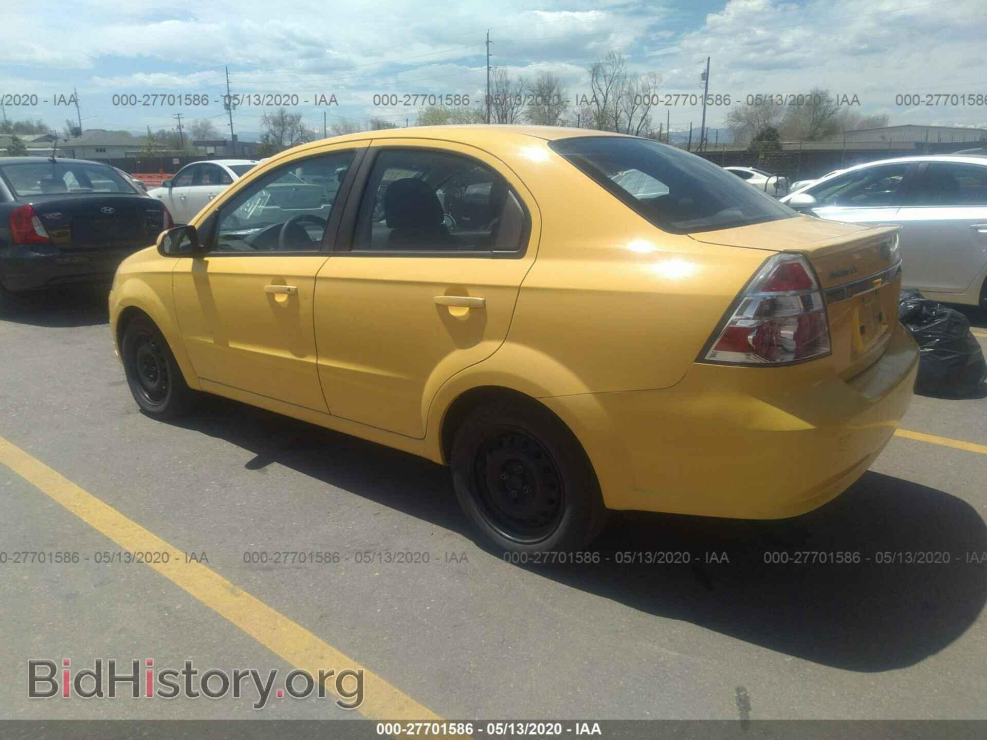 2010 CHEVROLET AVEO - VIN: KL1TG5DE2AB046678 - Фото 3