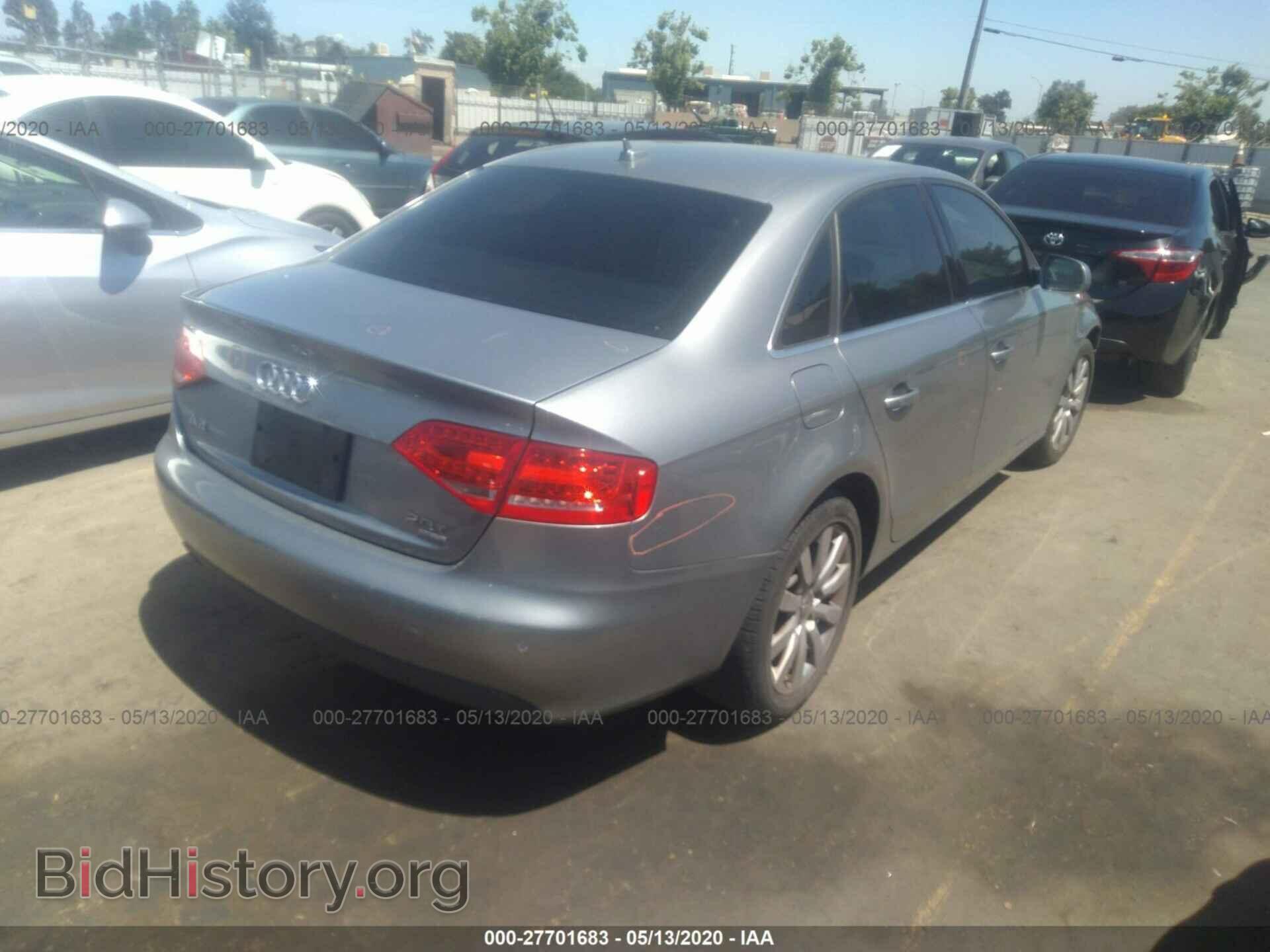 2011 AUDI A4 - VIN: WAUFFAFL3BN045730 - Фото 4