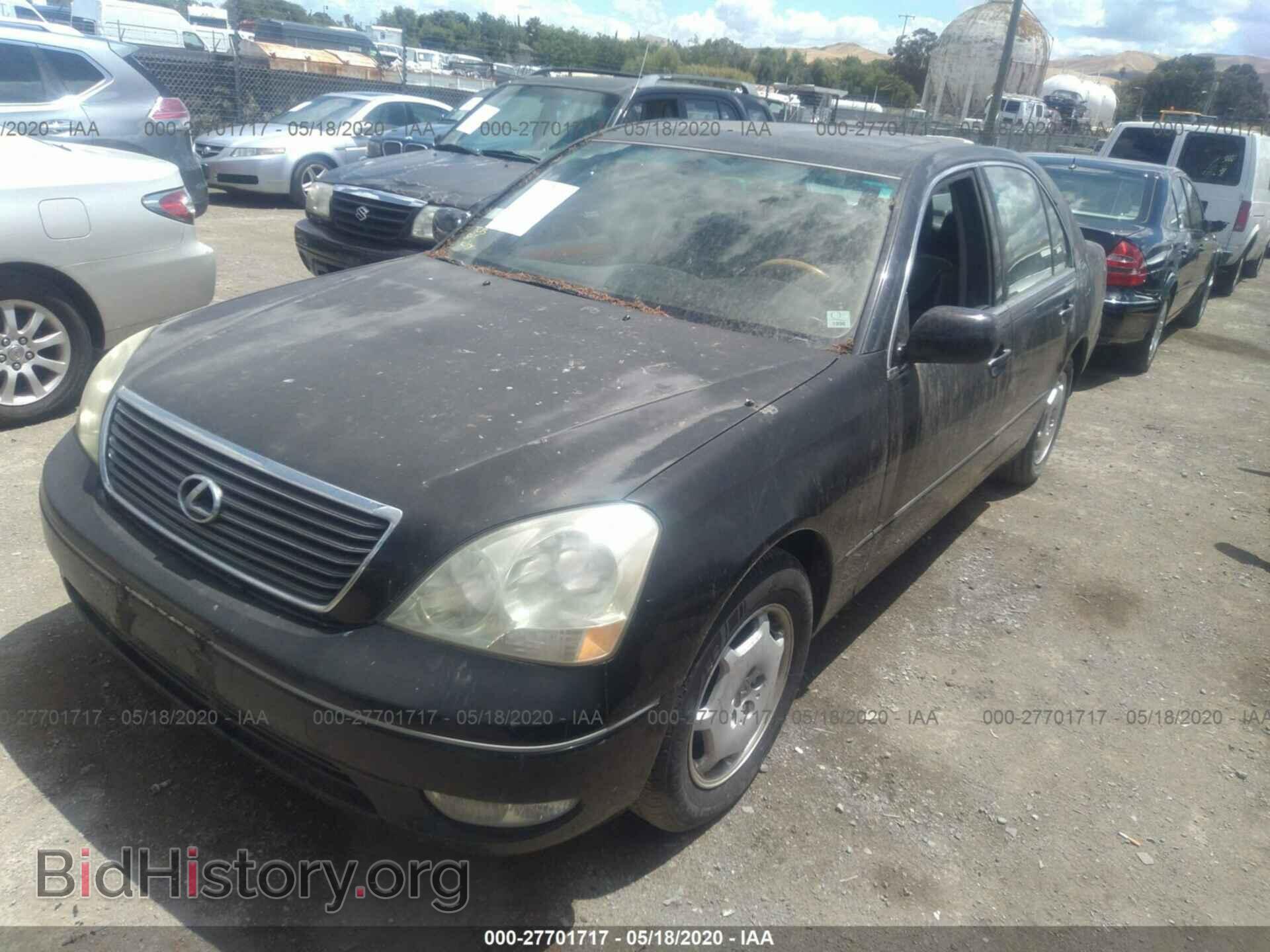 2002 LEXUS LS - VIN: JTHBN30F320074076 - Фото 2