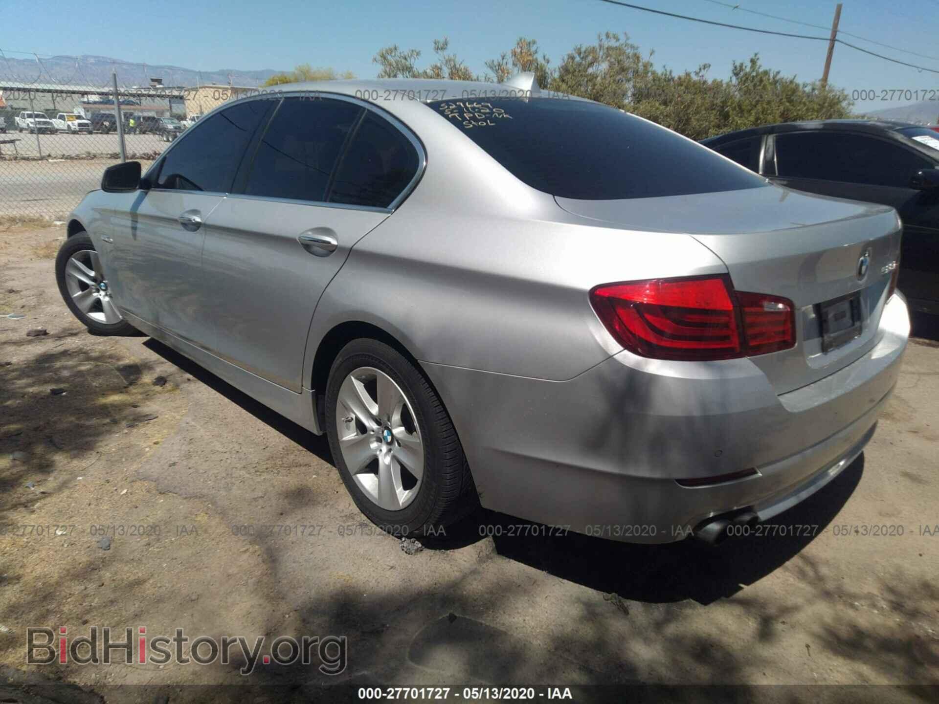 2012 BMW 528 - VIN: WBAXG5C59CDX02052 - Фото 3
