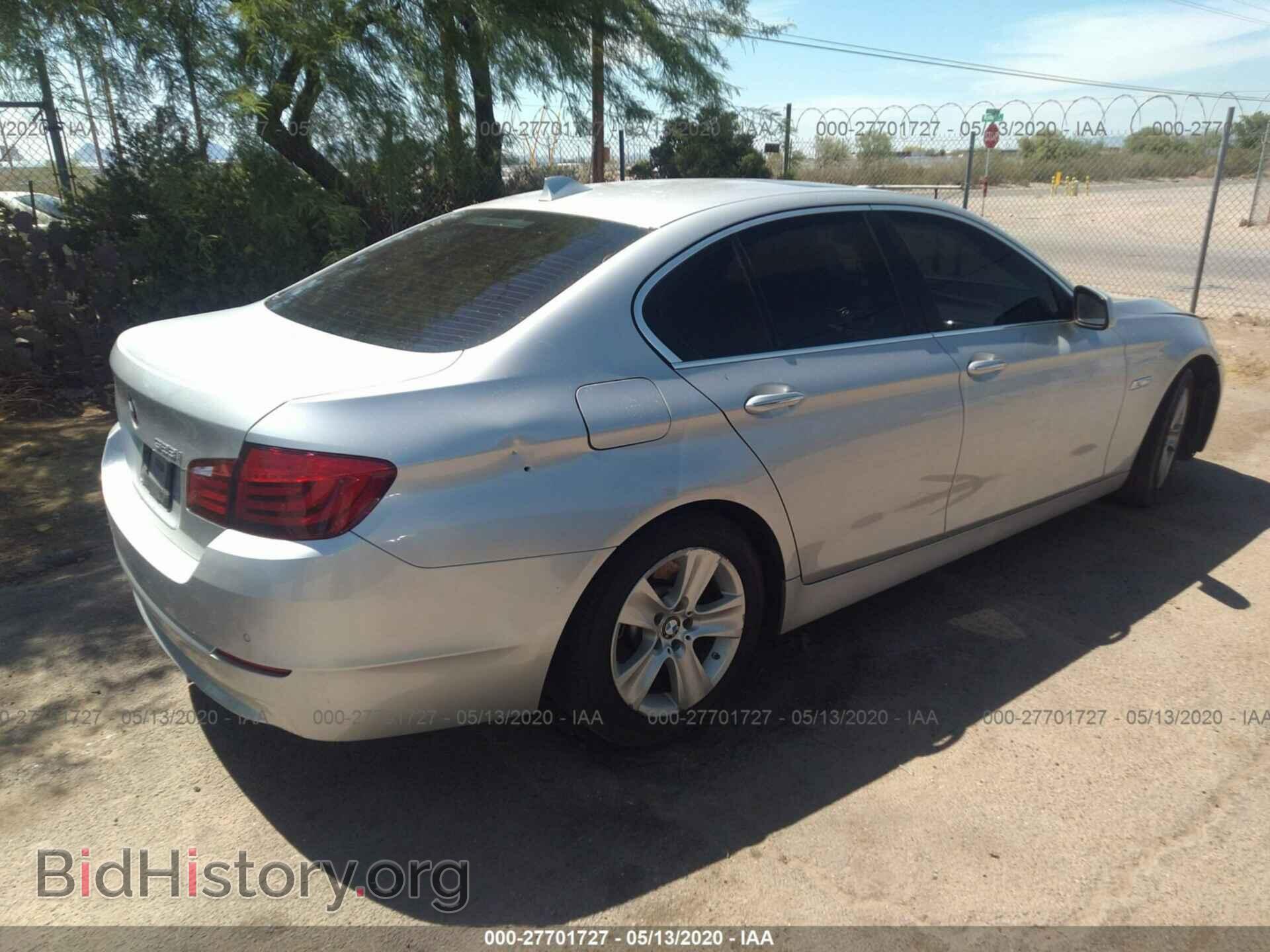 2012 BMW 528 - VIN: WBAXG5C59CDX02052 - Фото 4