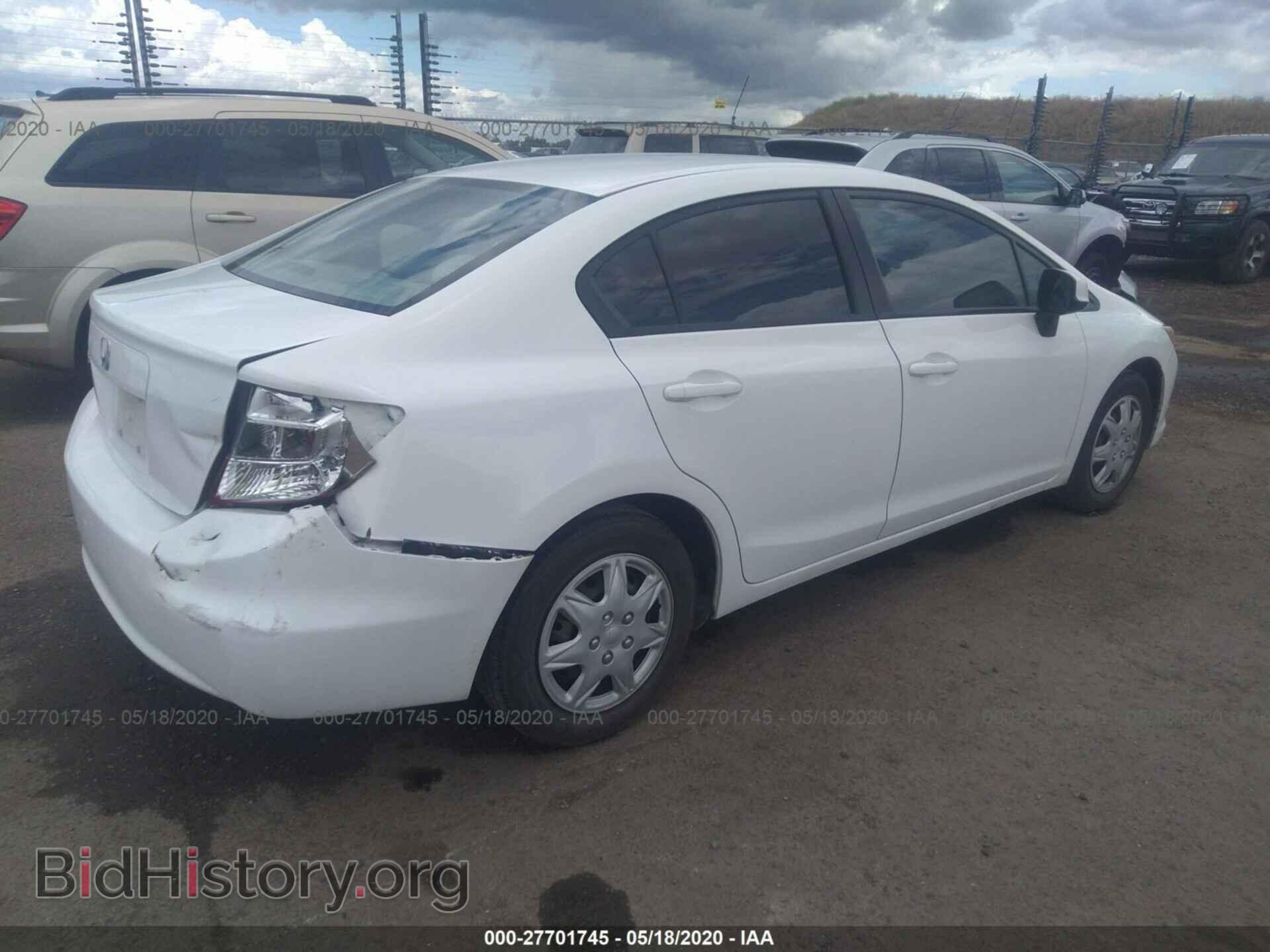2012 HONDA CIVIC - VIN: 2HGFB2F59CH333348 - Photo 4